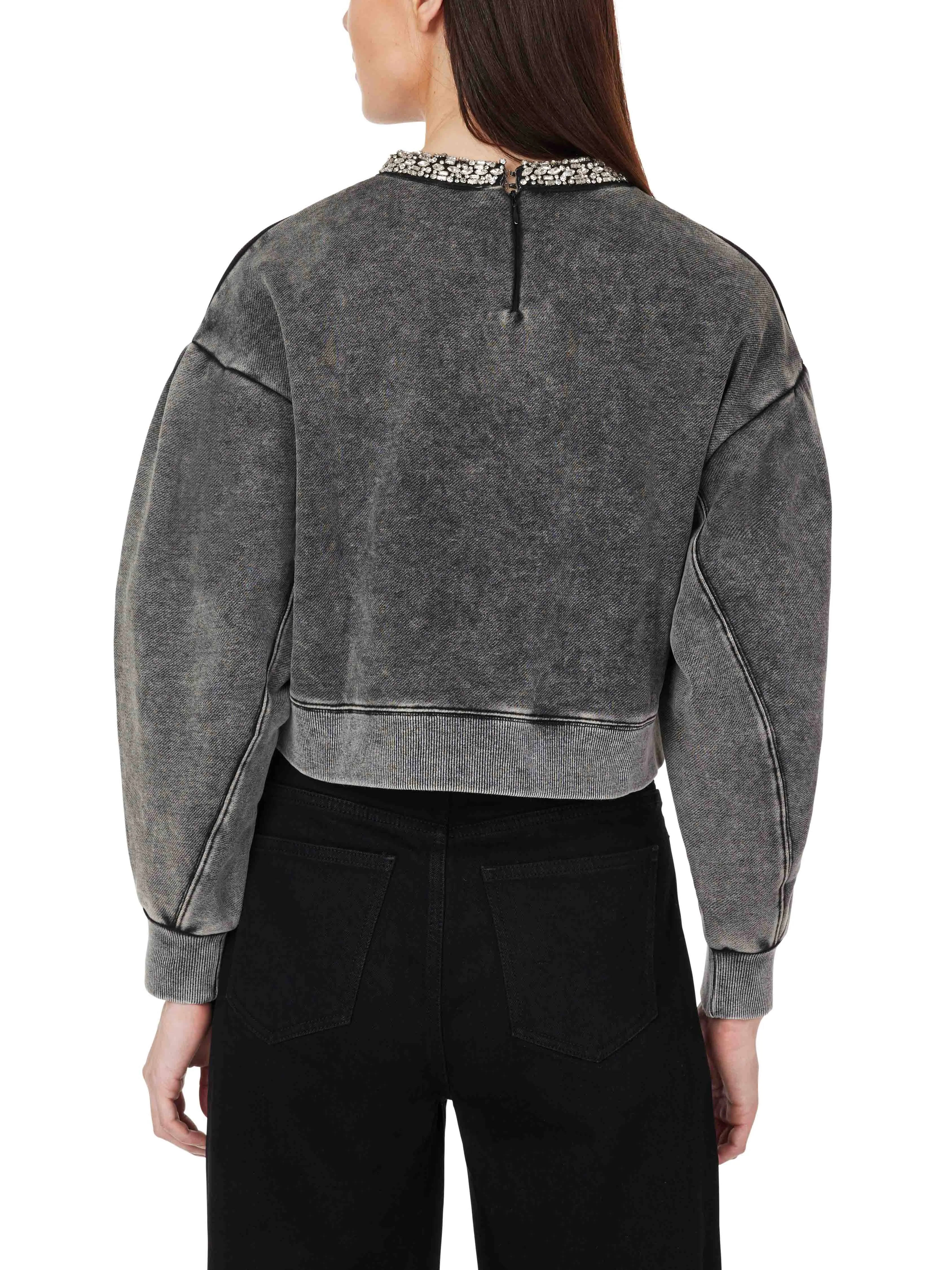 Embellished Crewneck Sweatshirt sold by Habitual product image thumbnail 3