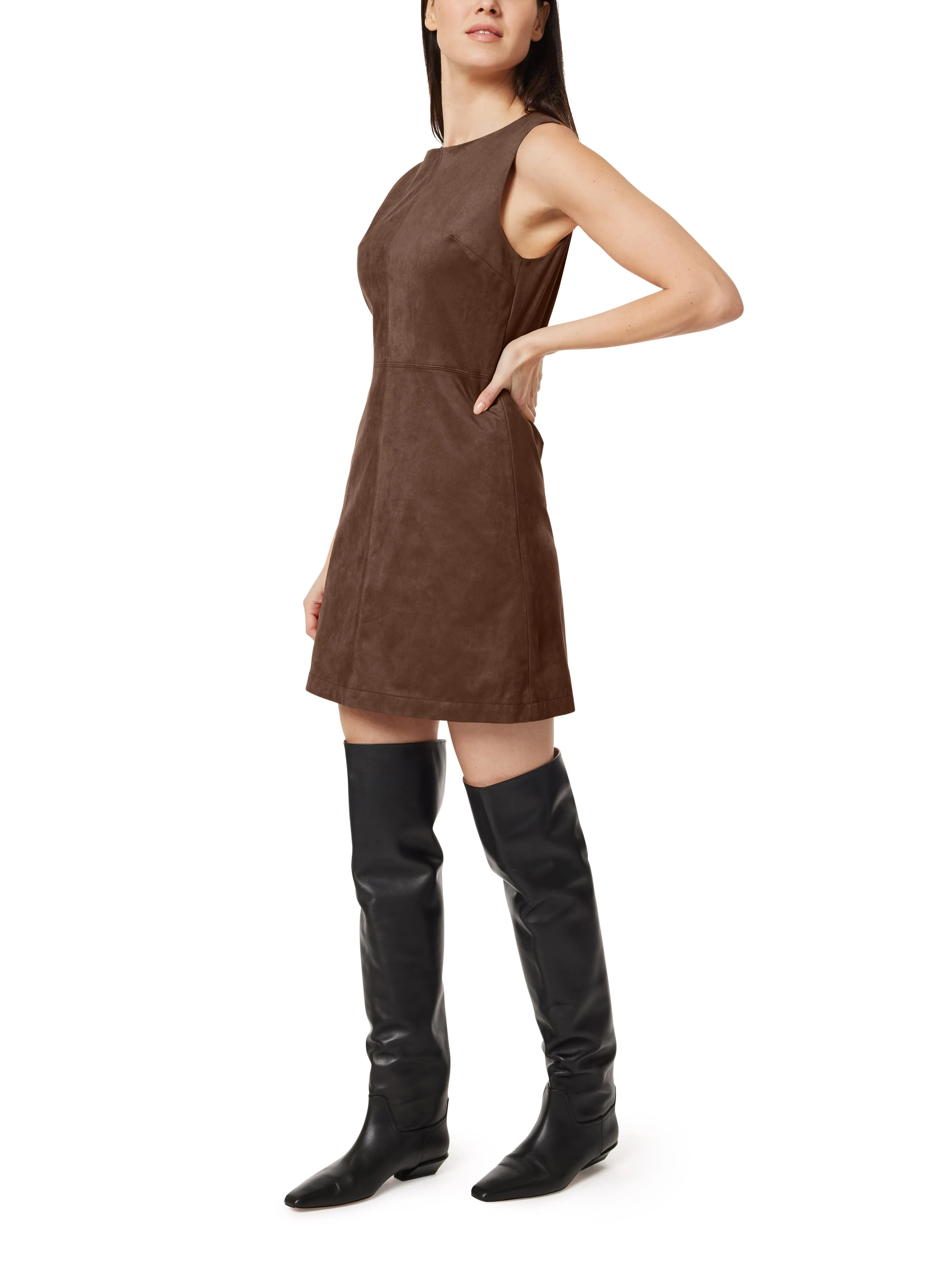 Suede Shift Dress sold by Habitual product image thumbnail 2