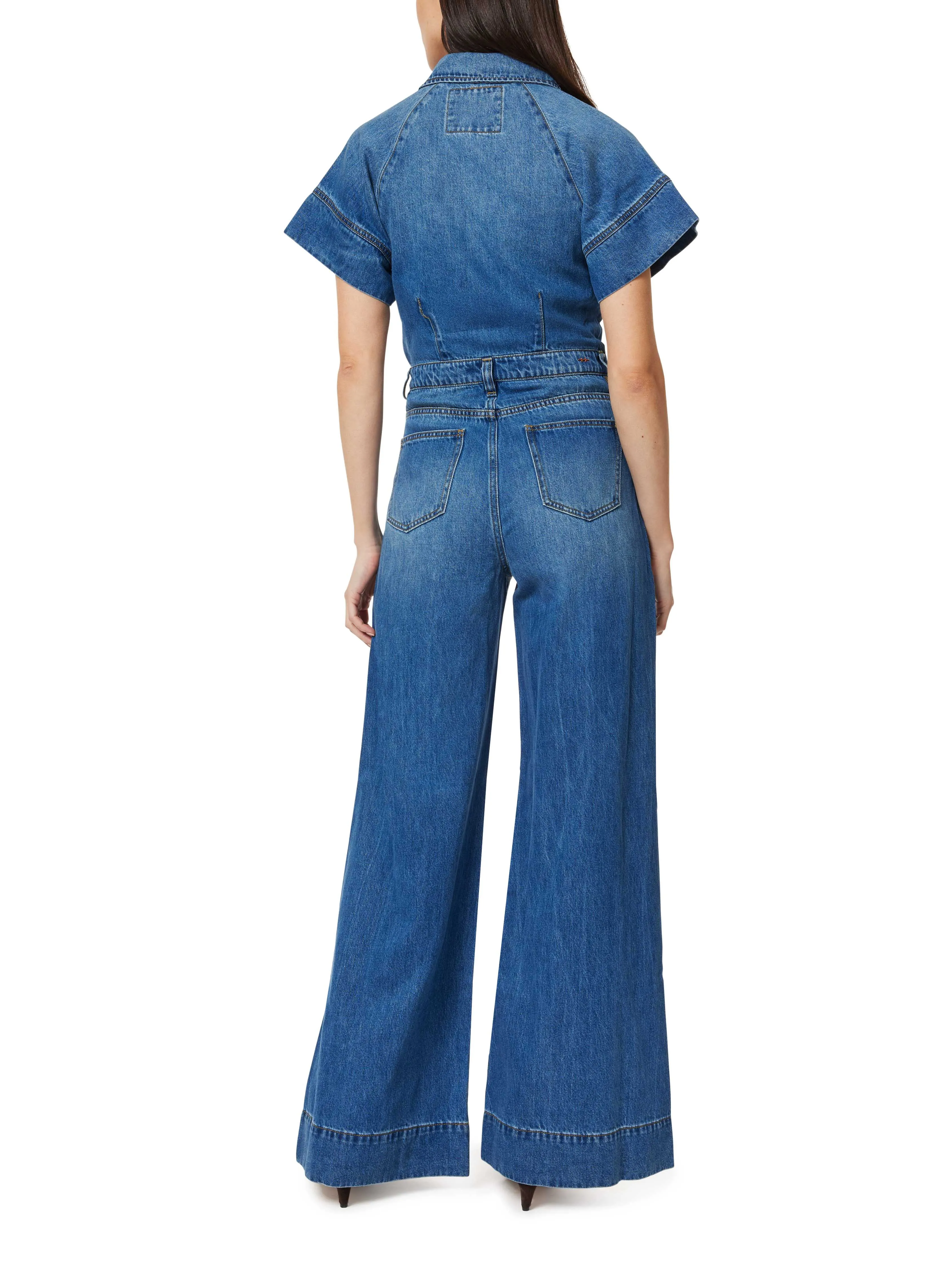 Relaxed Flare Jumpsuit sold by Habitual product image thumbnail 3