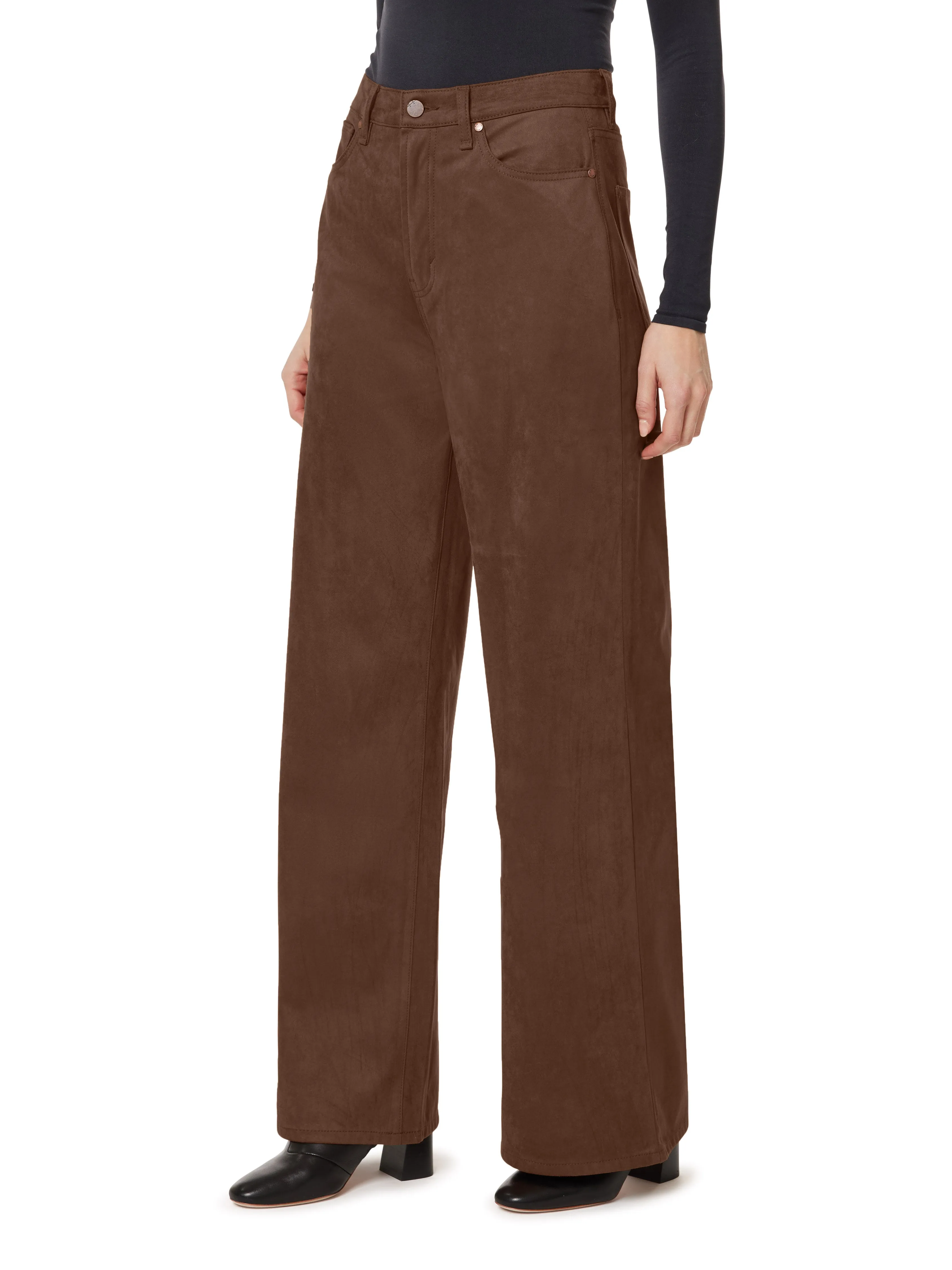 Suede Wide Leg Jeans sold by Habitual product image thumbnail 2