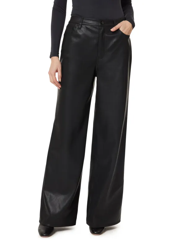 Faux Leather Slouch Wide Leg sold by Habitual