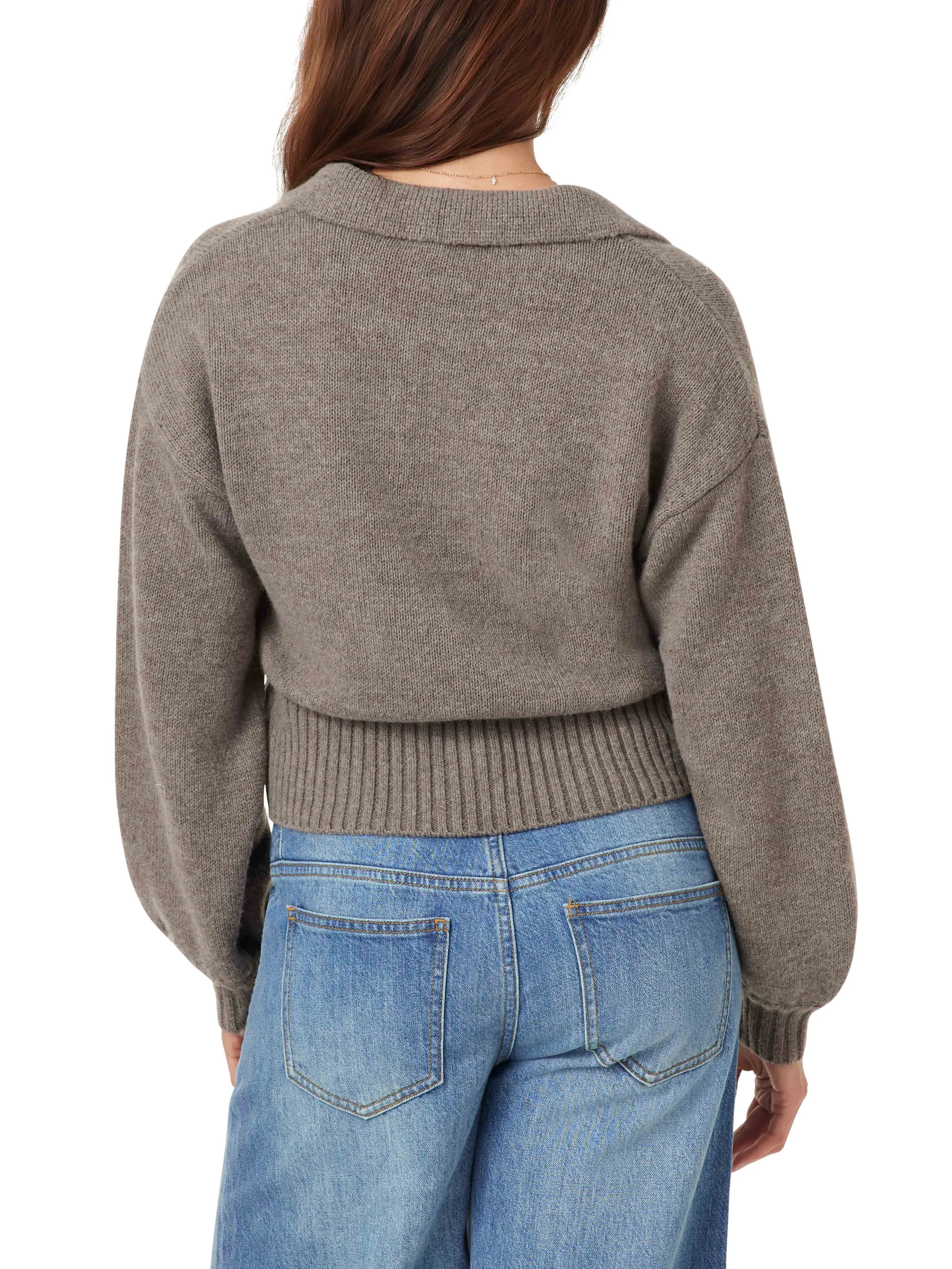 Collared Long Sleeve Sweater sold by Habitual product image thumbnail 3