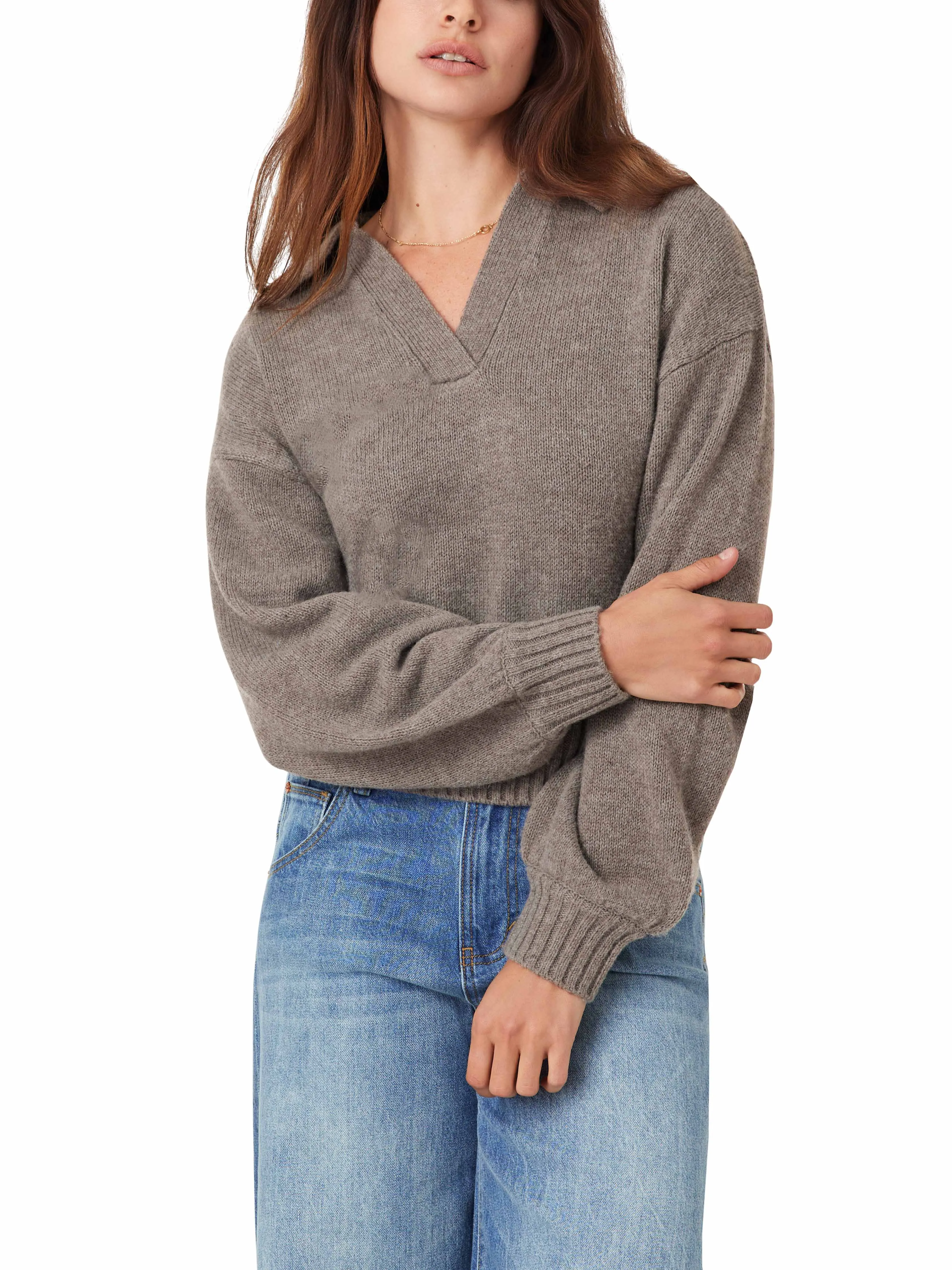 Collared Long Sleeve Sweater sold by Habitual product image thumbnail 4