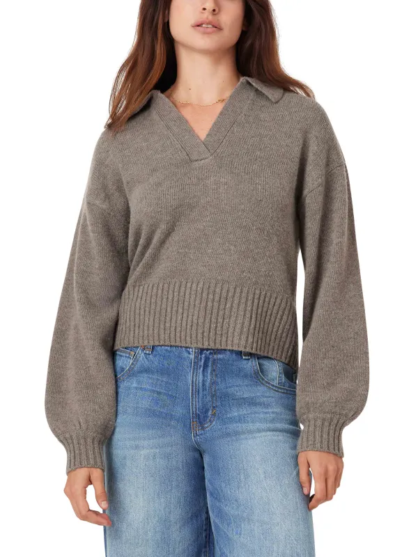 Collared Long Sleeve Sweater sold by Habitual