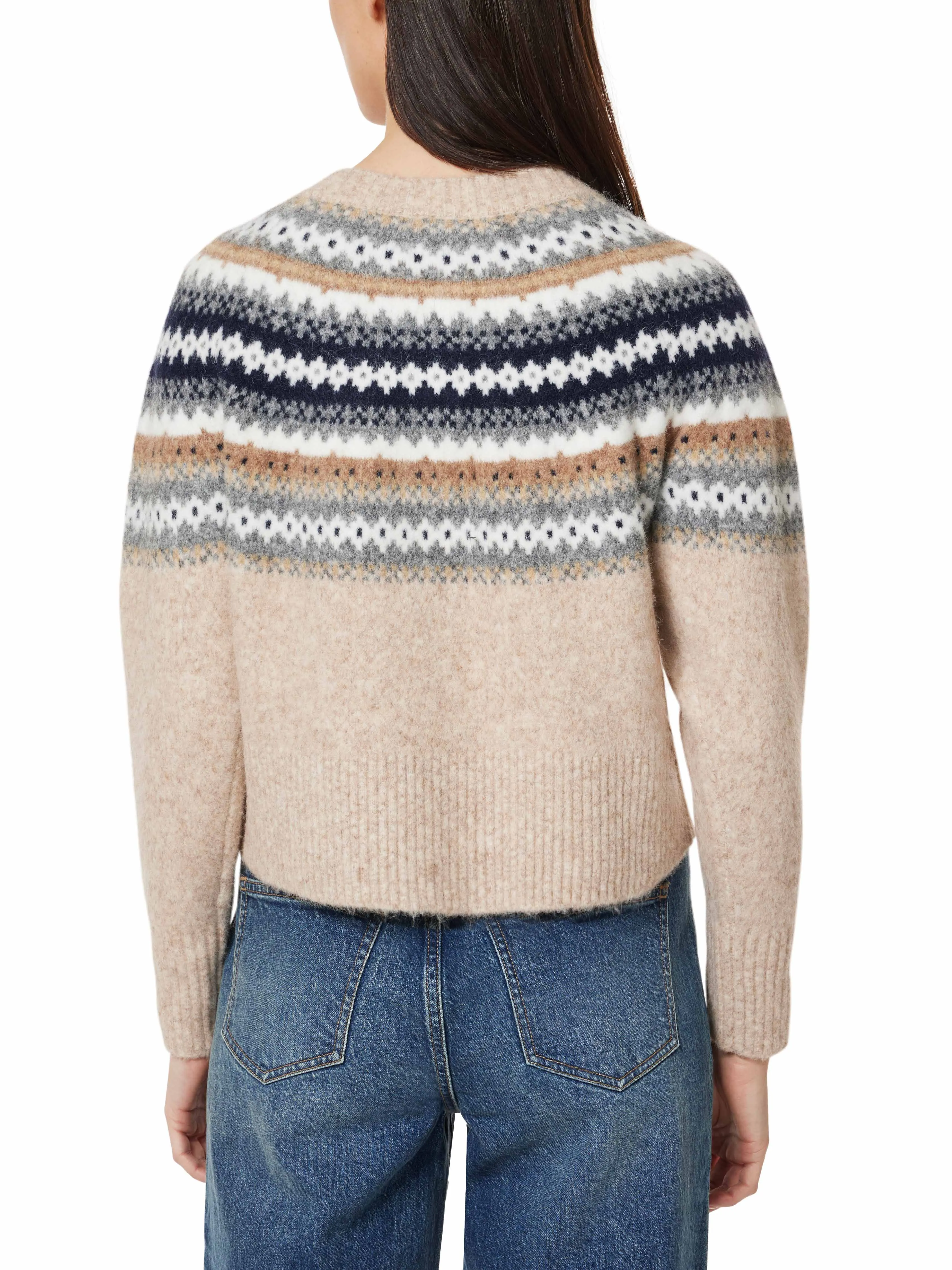 Fair Isle Sweater Cardigan sold by Habitual product image thumbnail 3