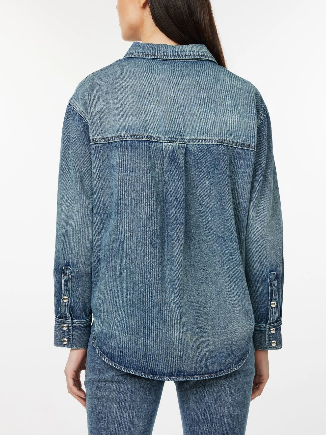 Oversized Denim Shirt sold by Habitual product image thumbnail 3
