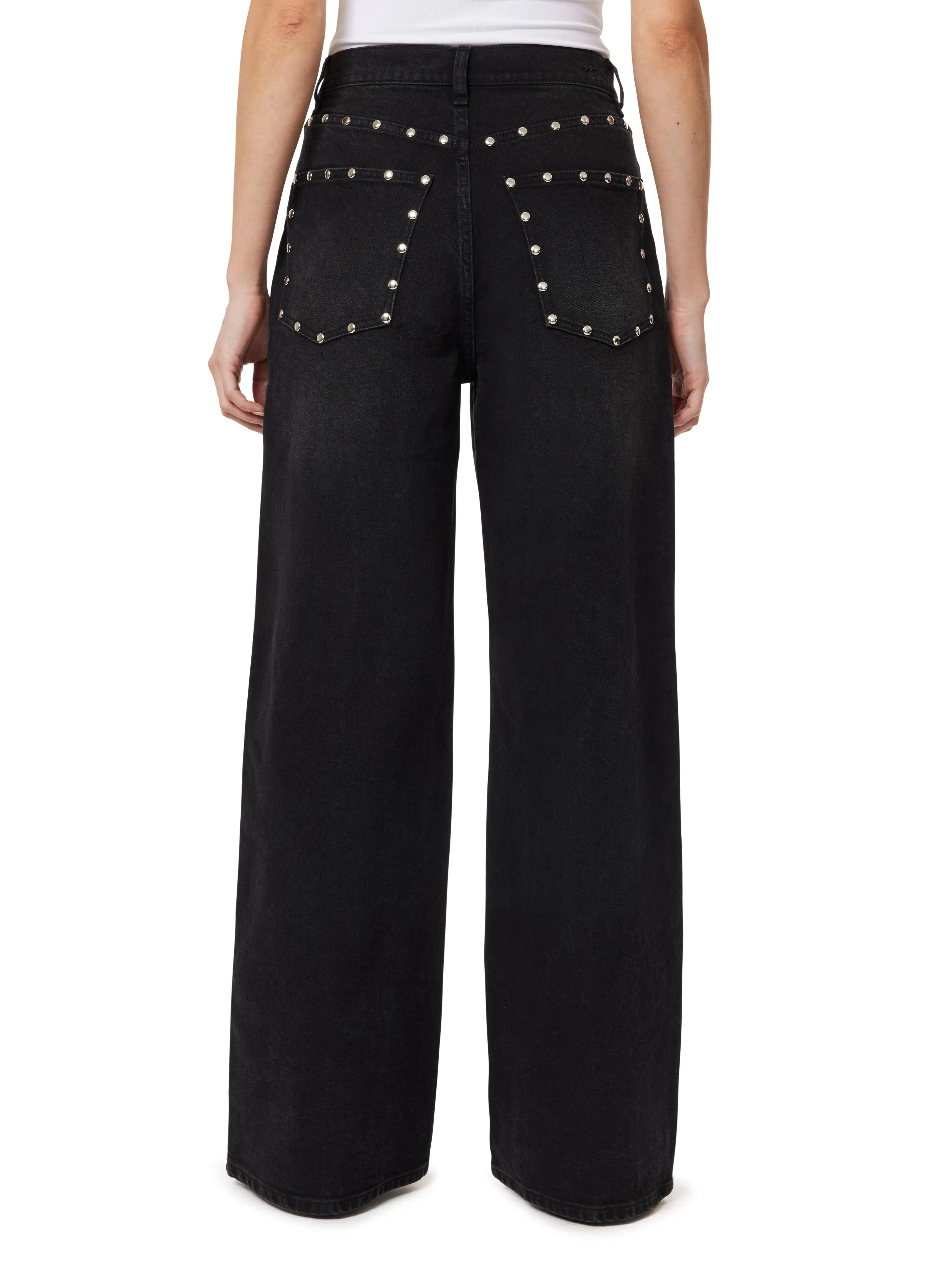 Gemma Wide Leg Studded Jeans sold by Habitual product image thumbnail 3
