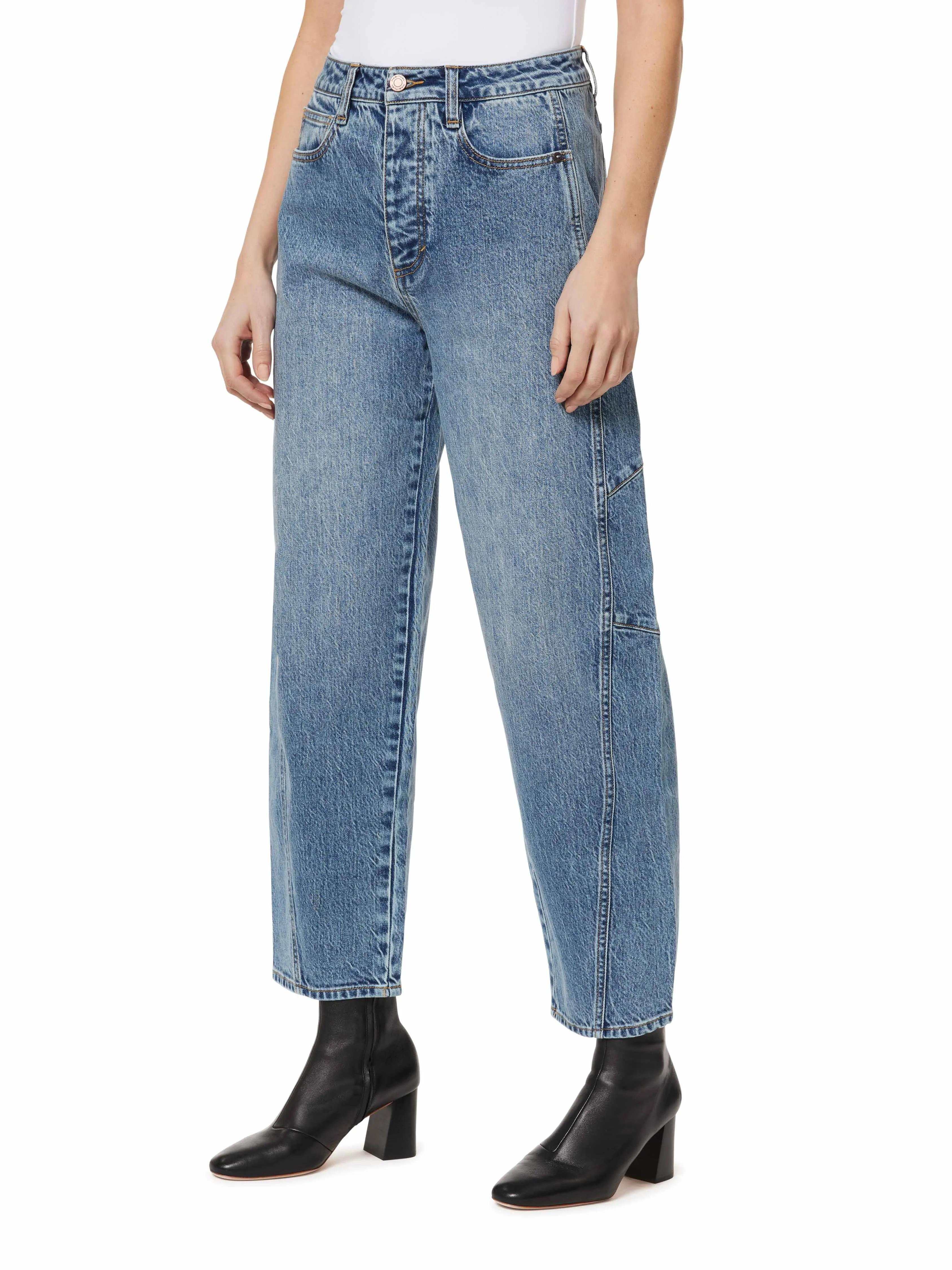 Evie Cropped Barrel Jeans sold by Habitual product image thumbnail 5