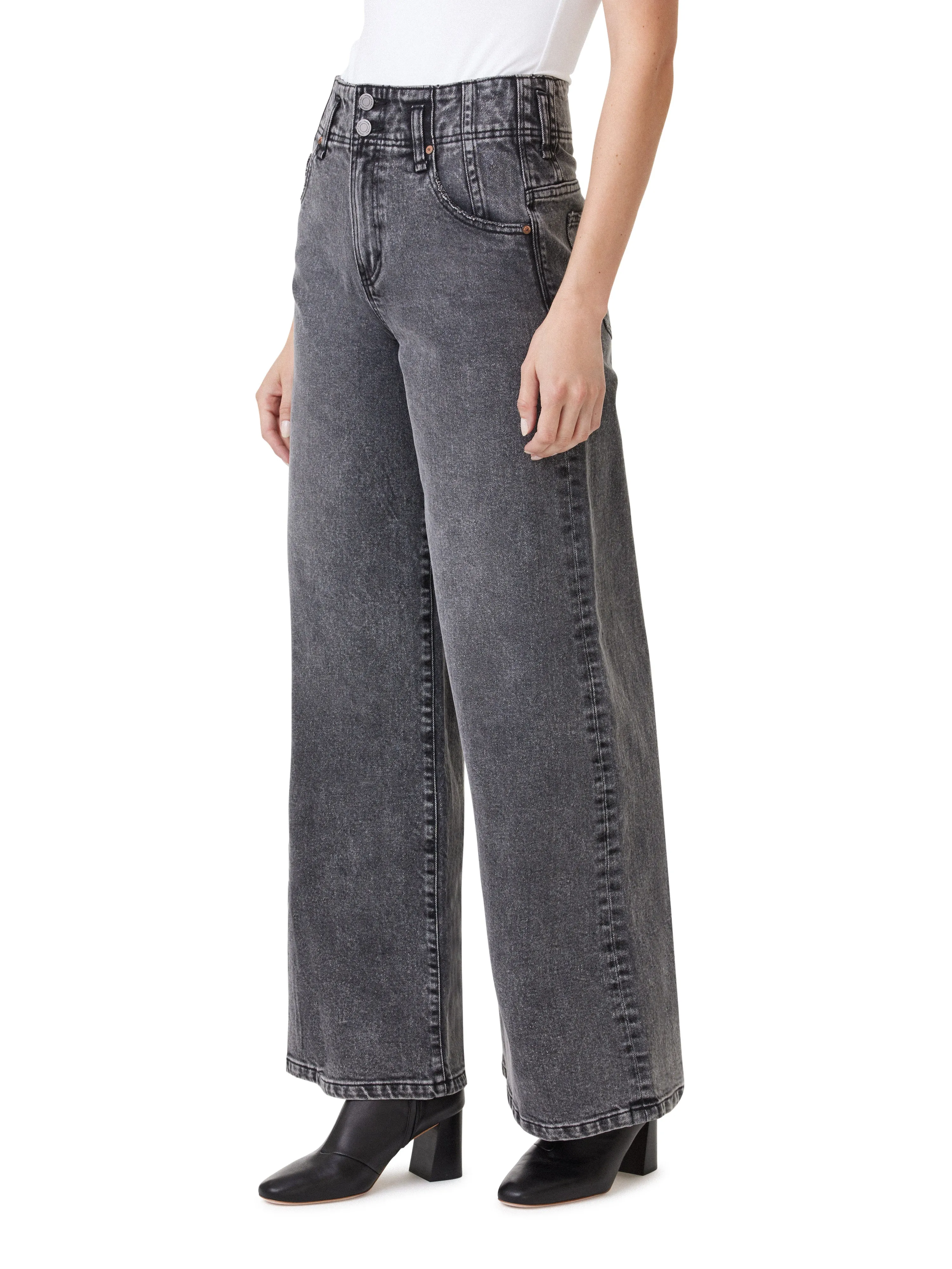 Easton Extended Wide Leg Jeans sold by Habitual product image thumbnail 5
