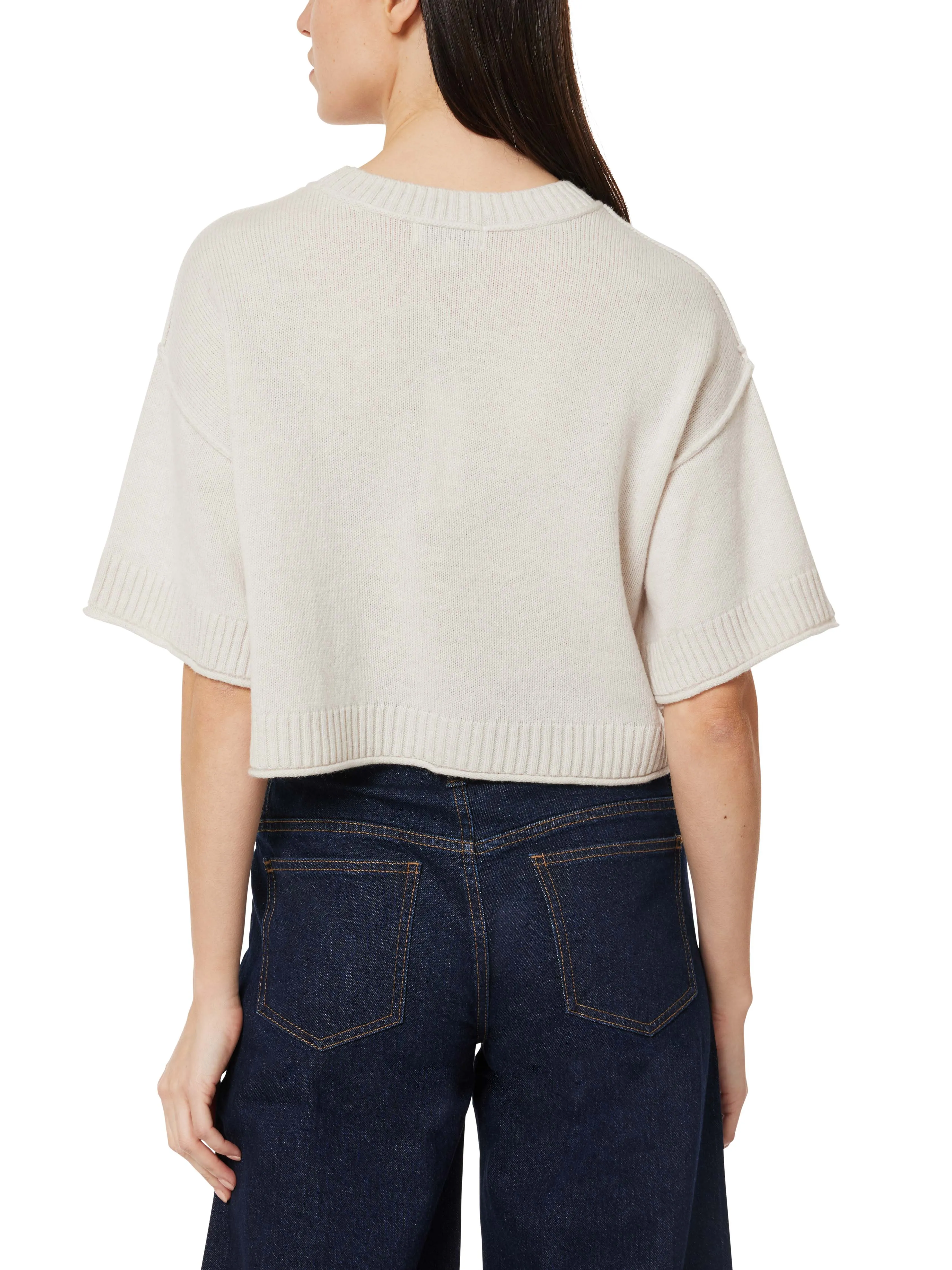 Crewneck Short Sleeve Sweater sold by Habitual product image thumbnail 3