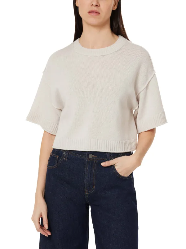 Crewneck Short Sleeve Sweater sold by Habitual