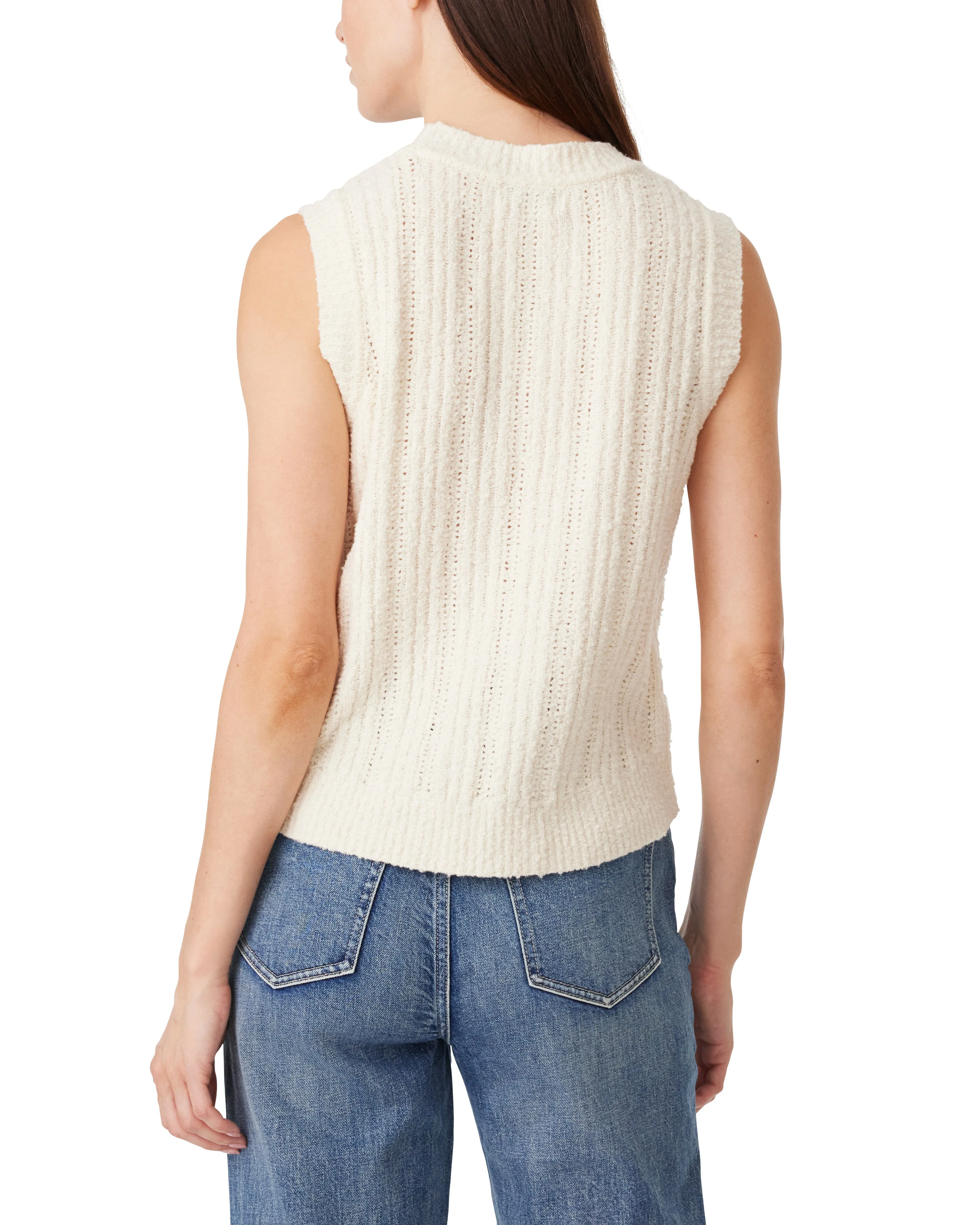 Sleeveless Crewneck Sweater sold by Habitual product image thumbnail 3