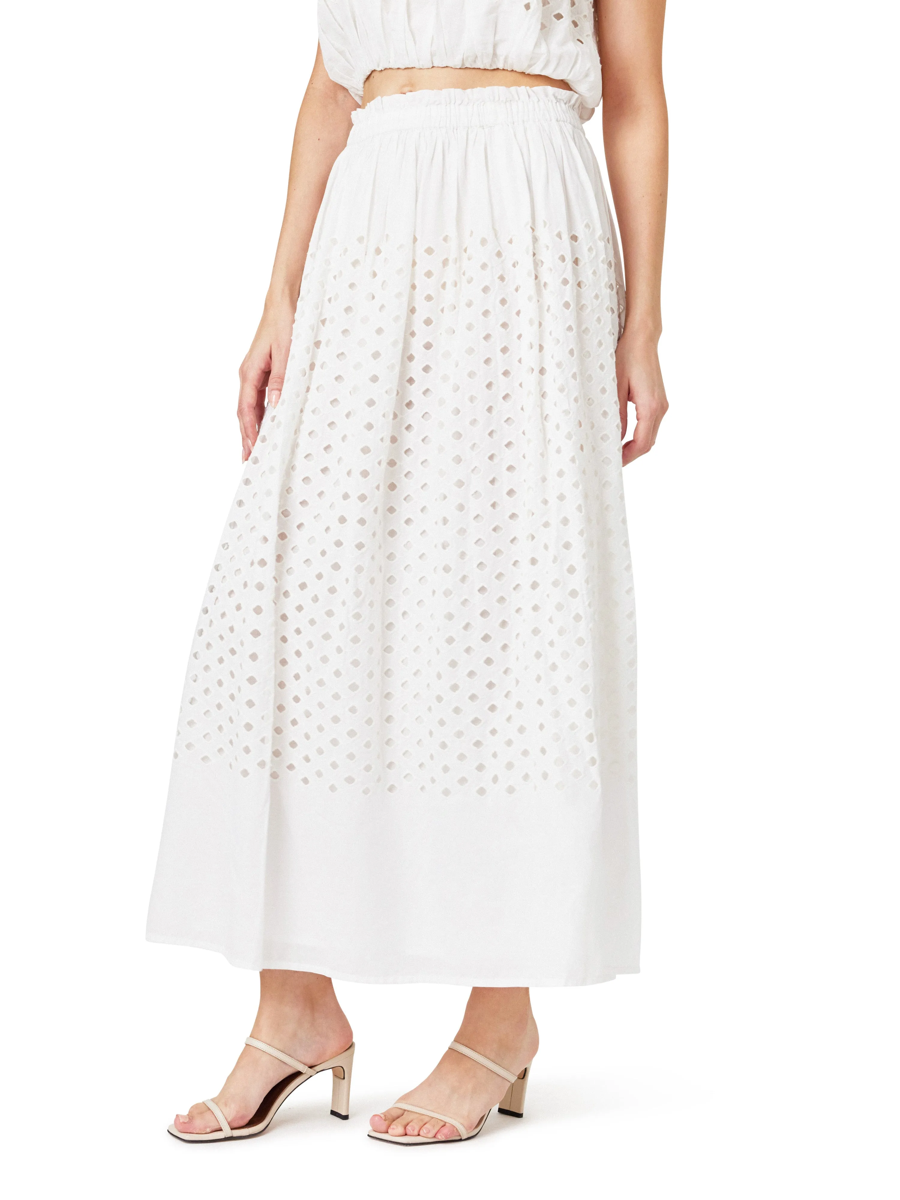 Eyelet Maxi Skirt sold by Habitual product image thumbnail 2