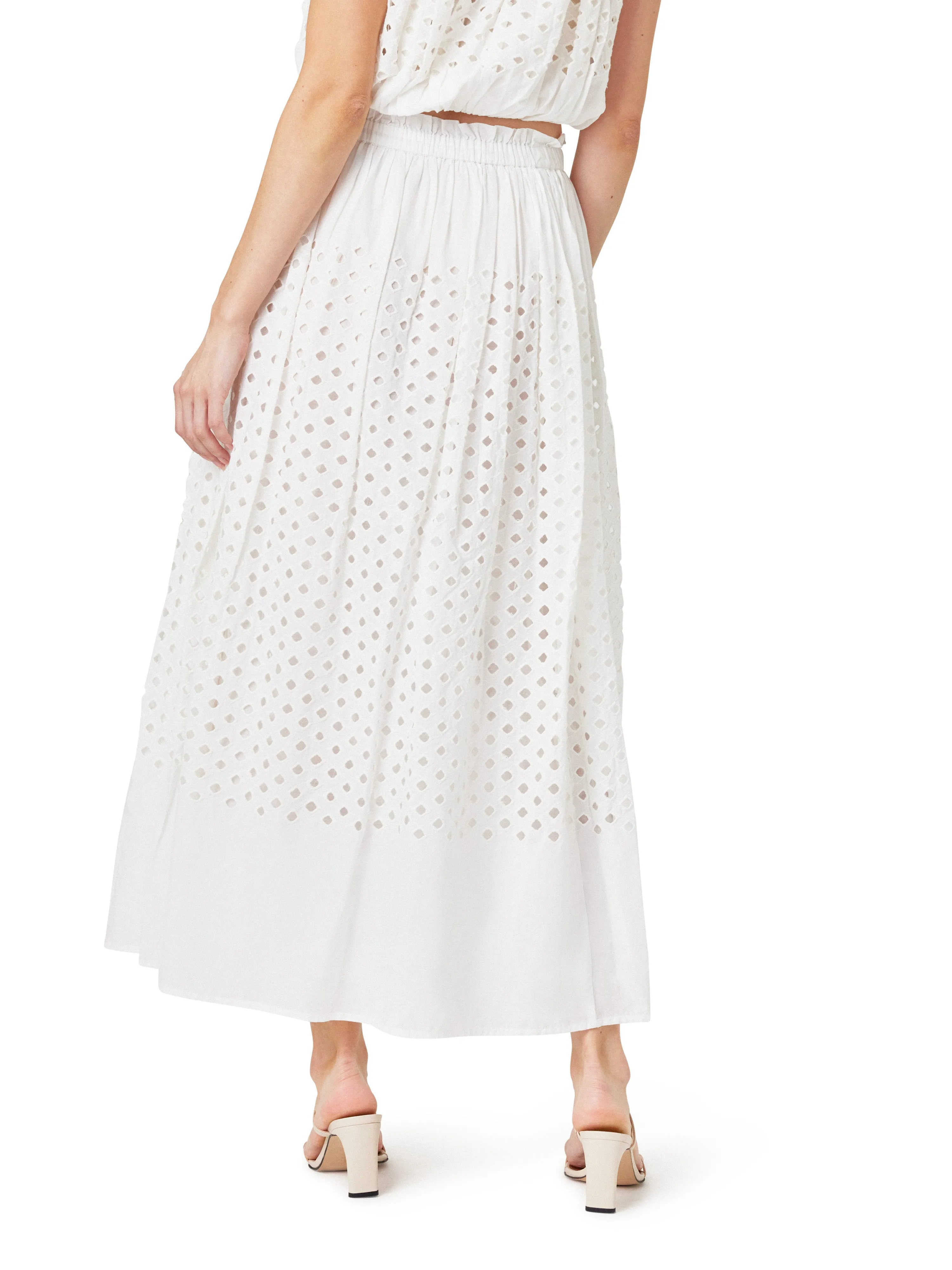 Eyelet Maxi Skirt sold by Habitual product image thumbnail 3