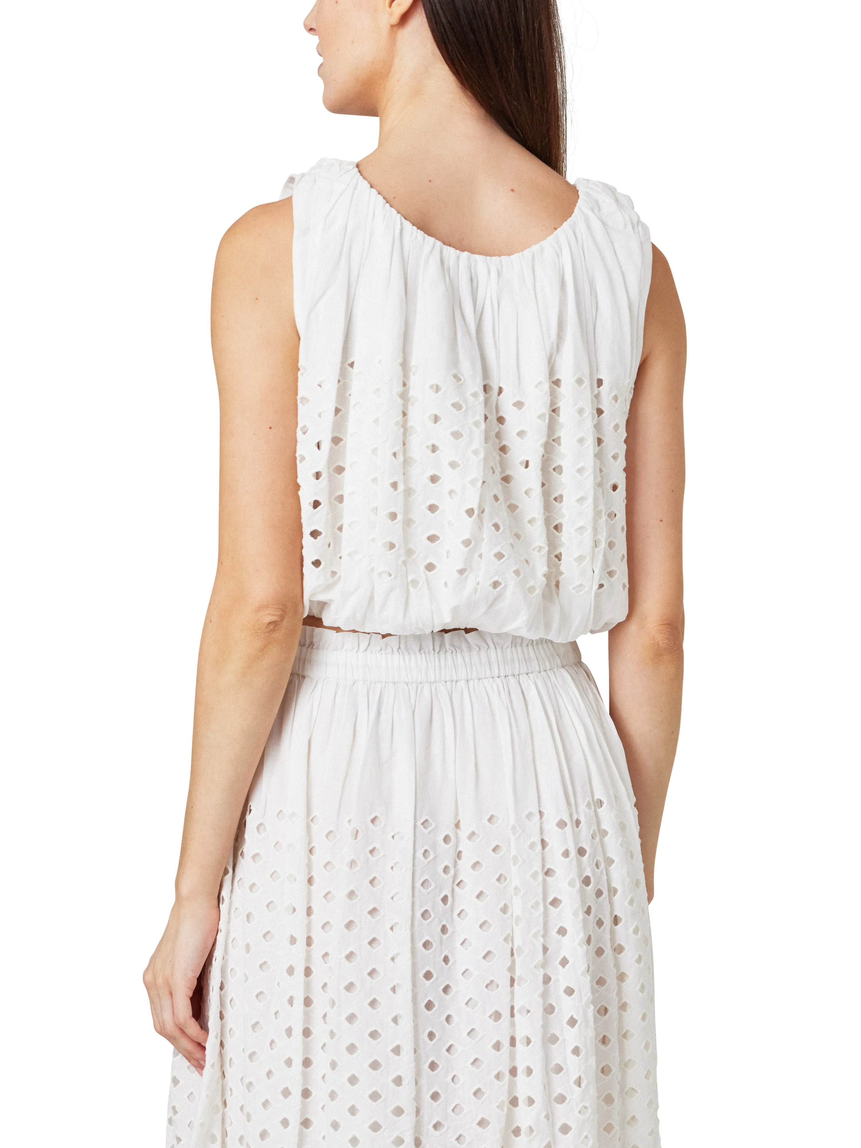 Crop Eyelet Top sold by Habitual product image thumbnail 3