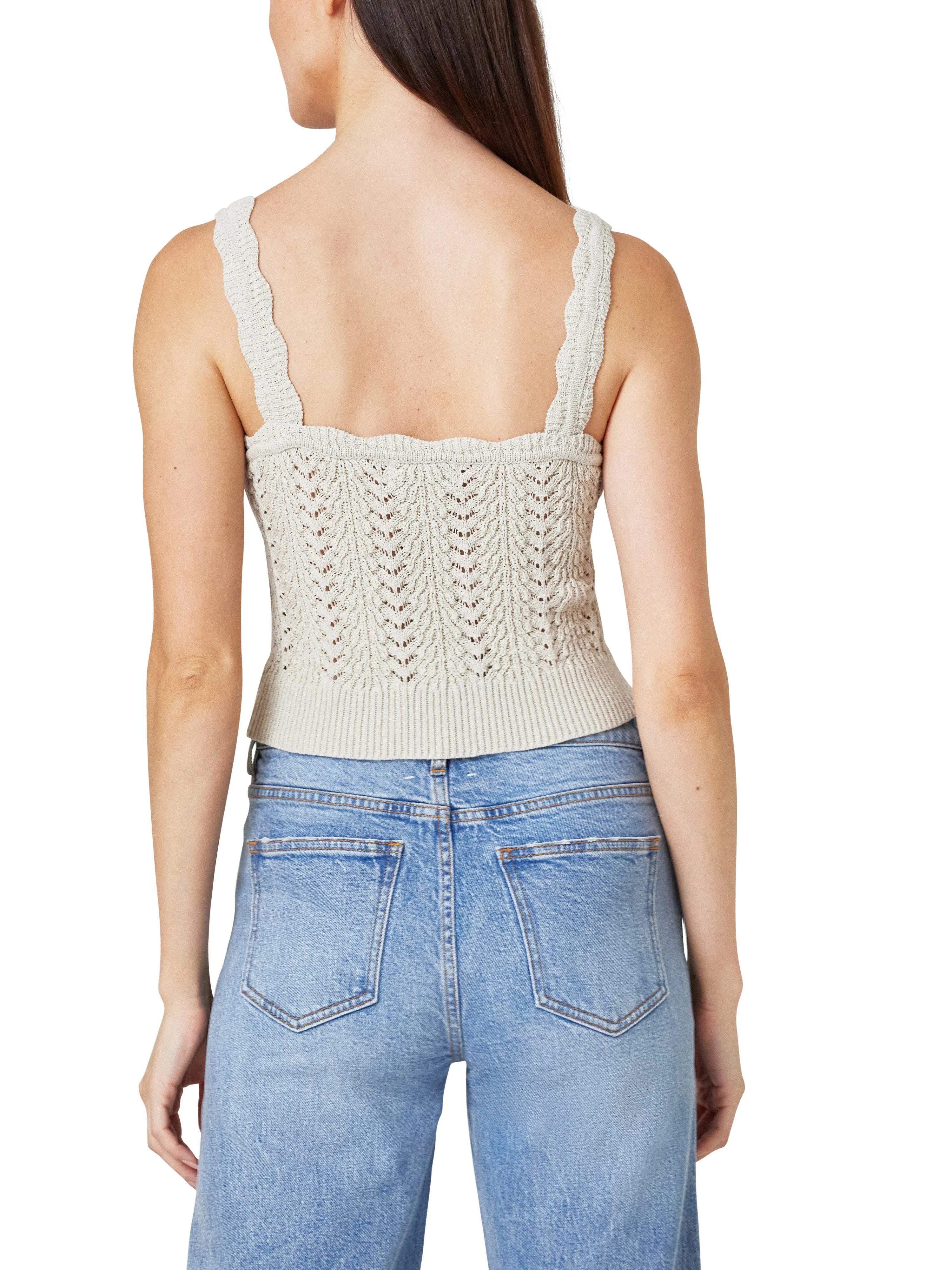 V Neck Sweater Tank sold by Habitual product image thumbnail 3