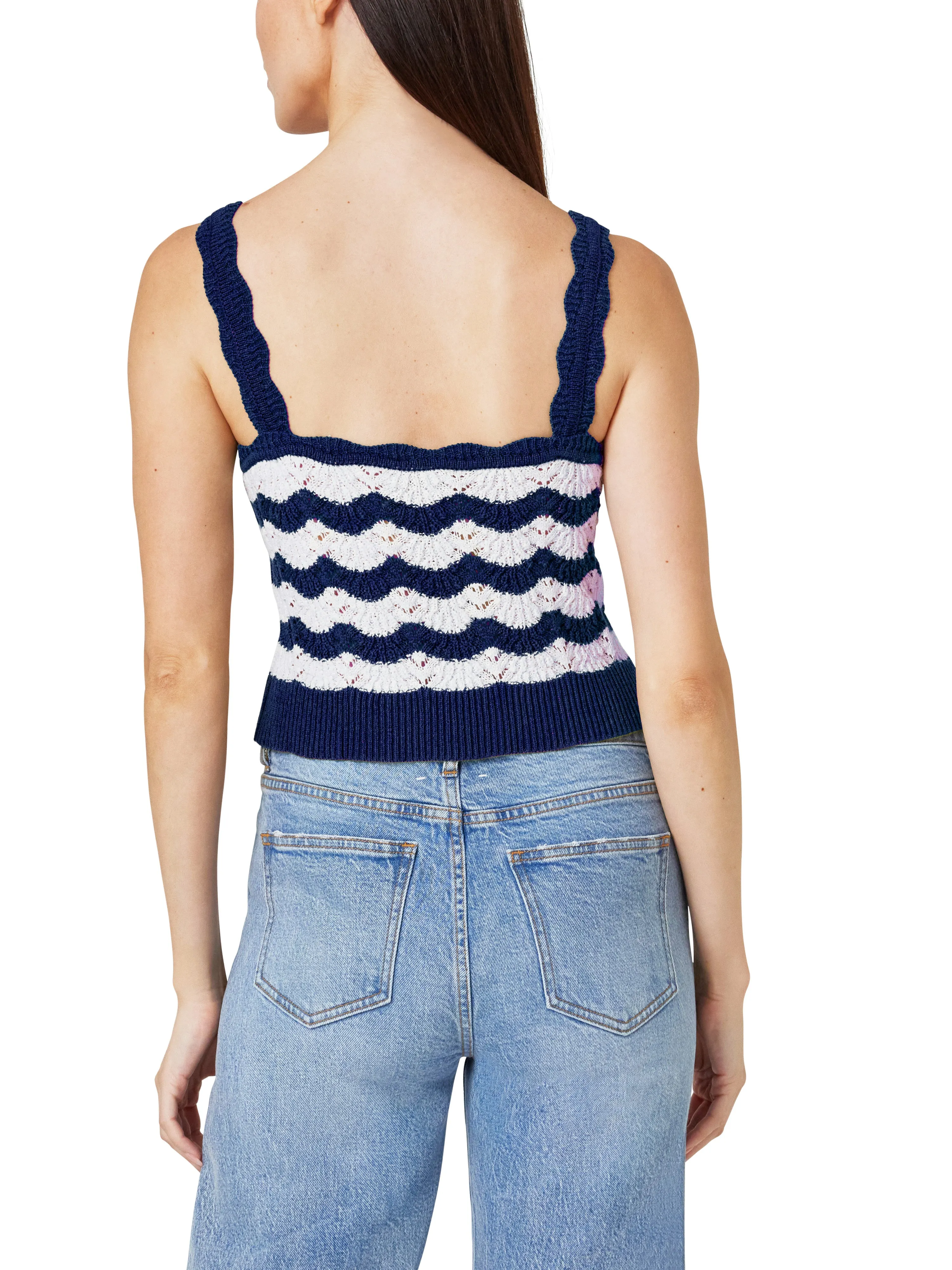 V Neck Sweater Tank sold by Habitual product image thumbnail 5