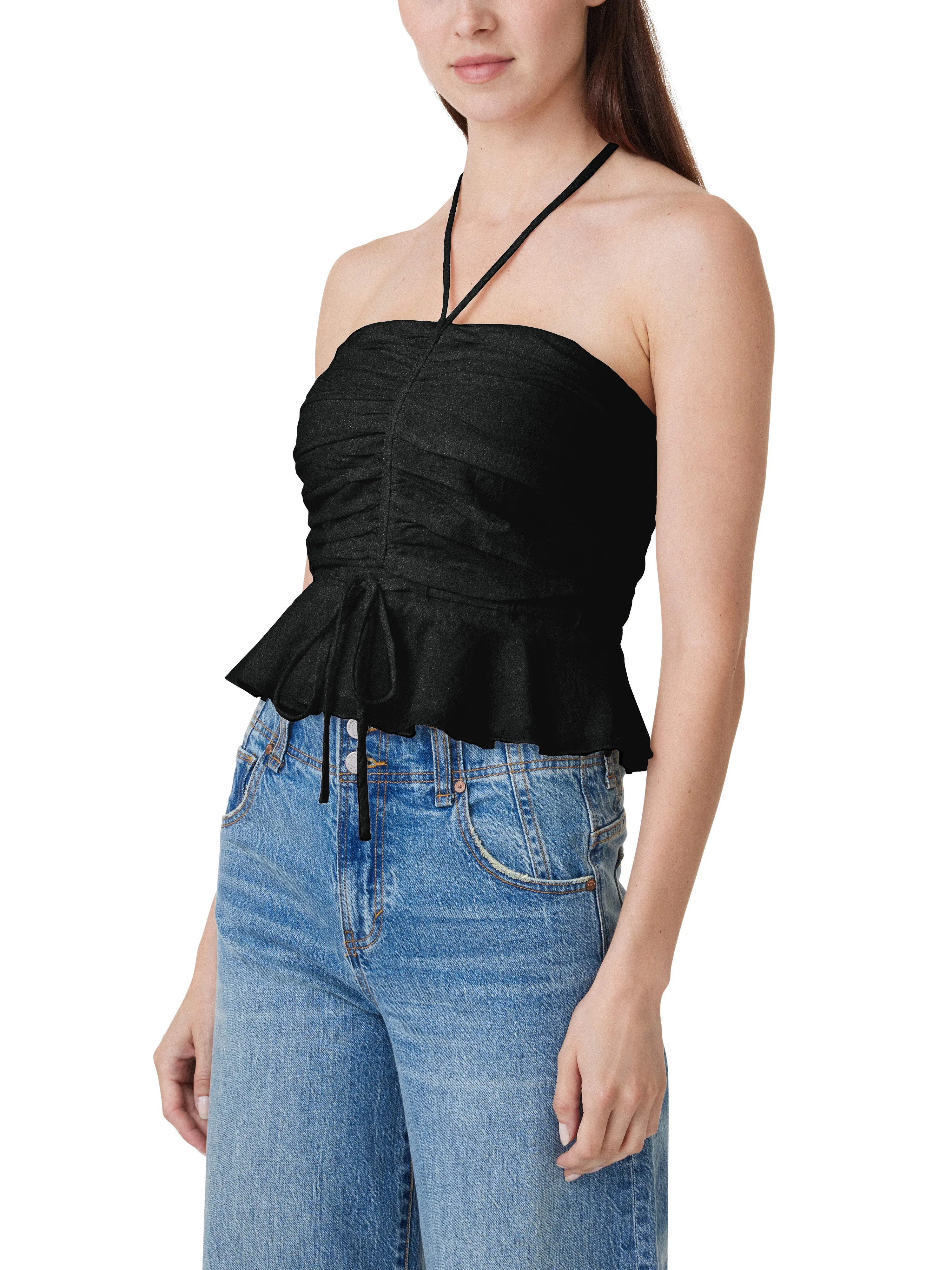 Shirred Halter Top sold by Habitual product image thumbnail 2