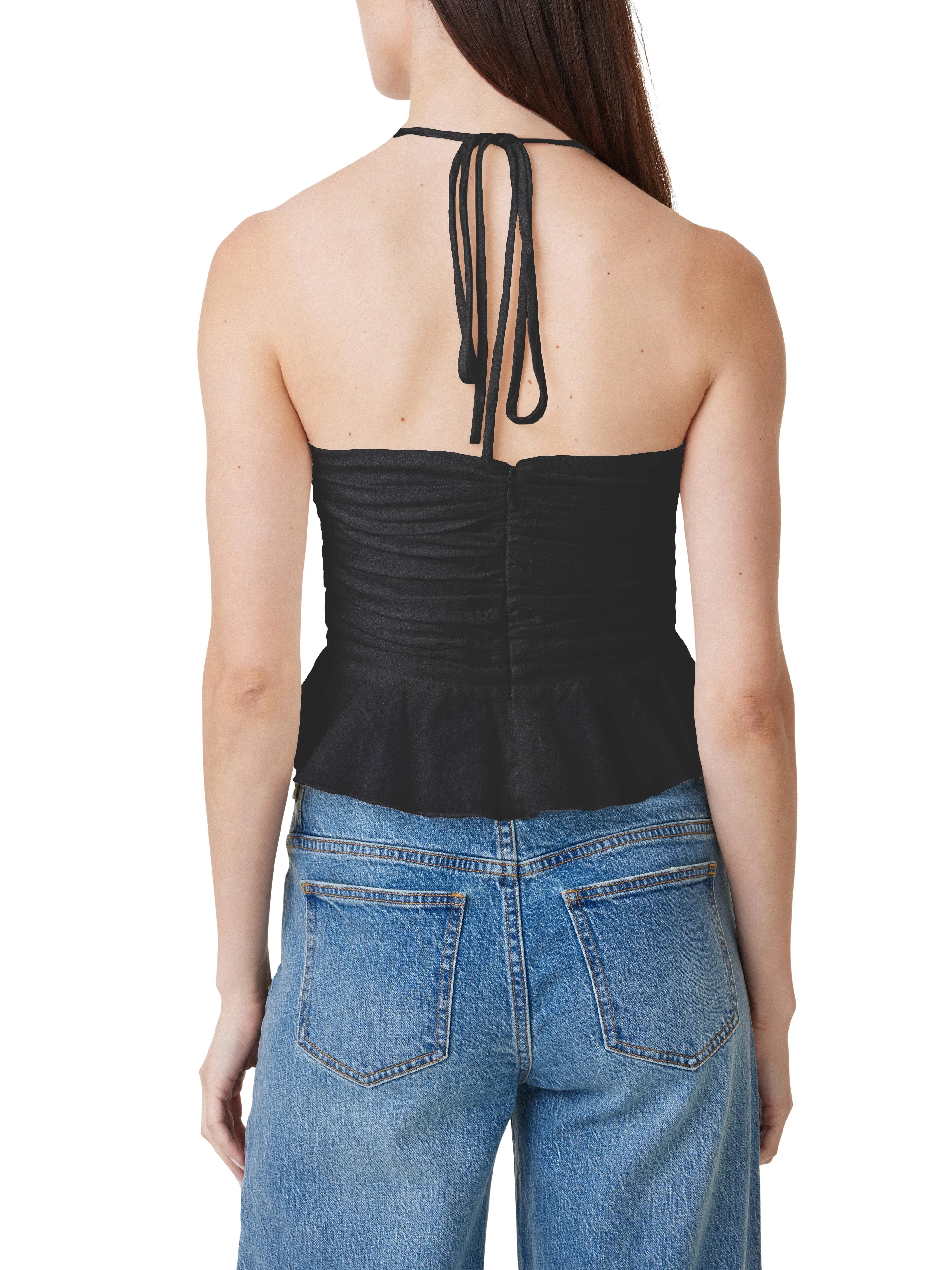 Shirred Halter Top sold by Habitual product image thumbnail 3