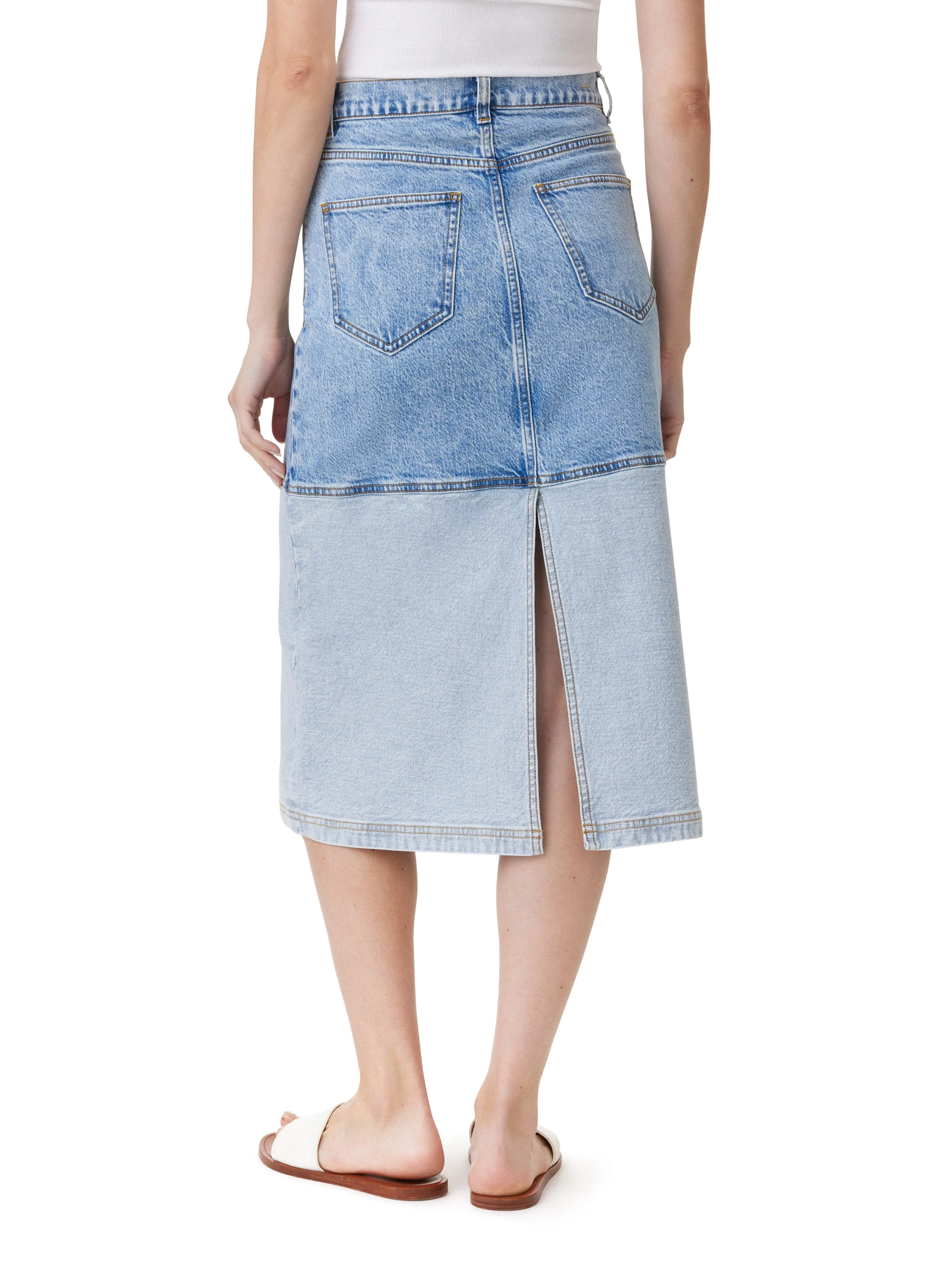 Midi Denim Skirt sold by Habitual product image thumbnail 3