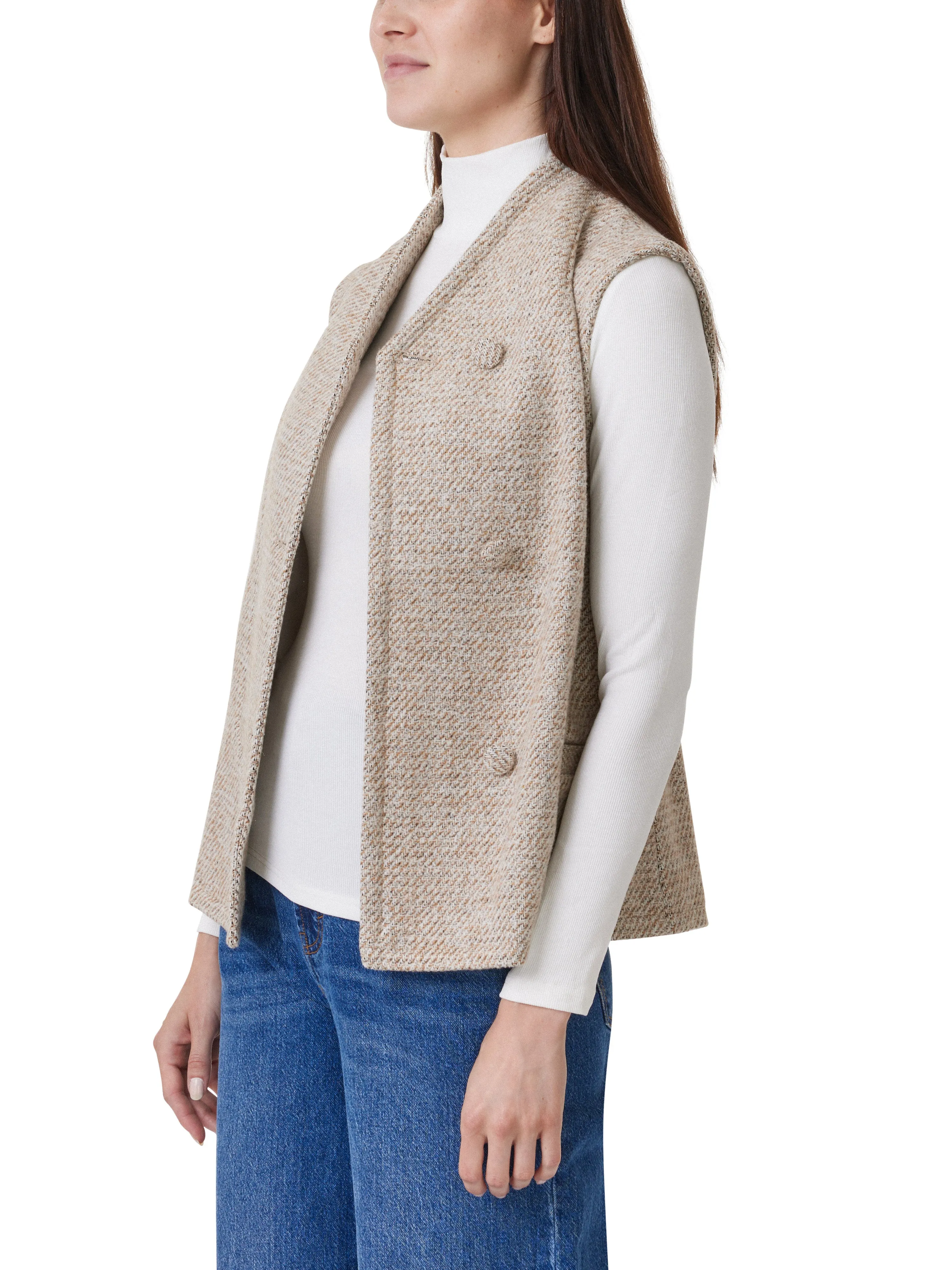 Brushed Twill Vest sold by Habitual product image thumbnail 2