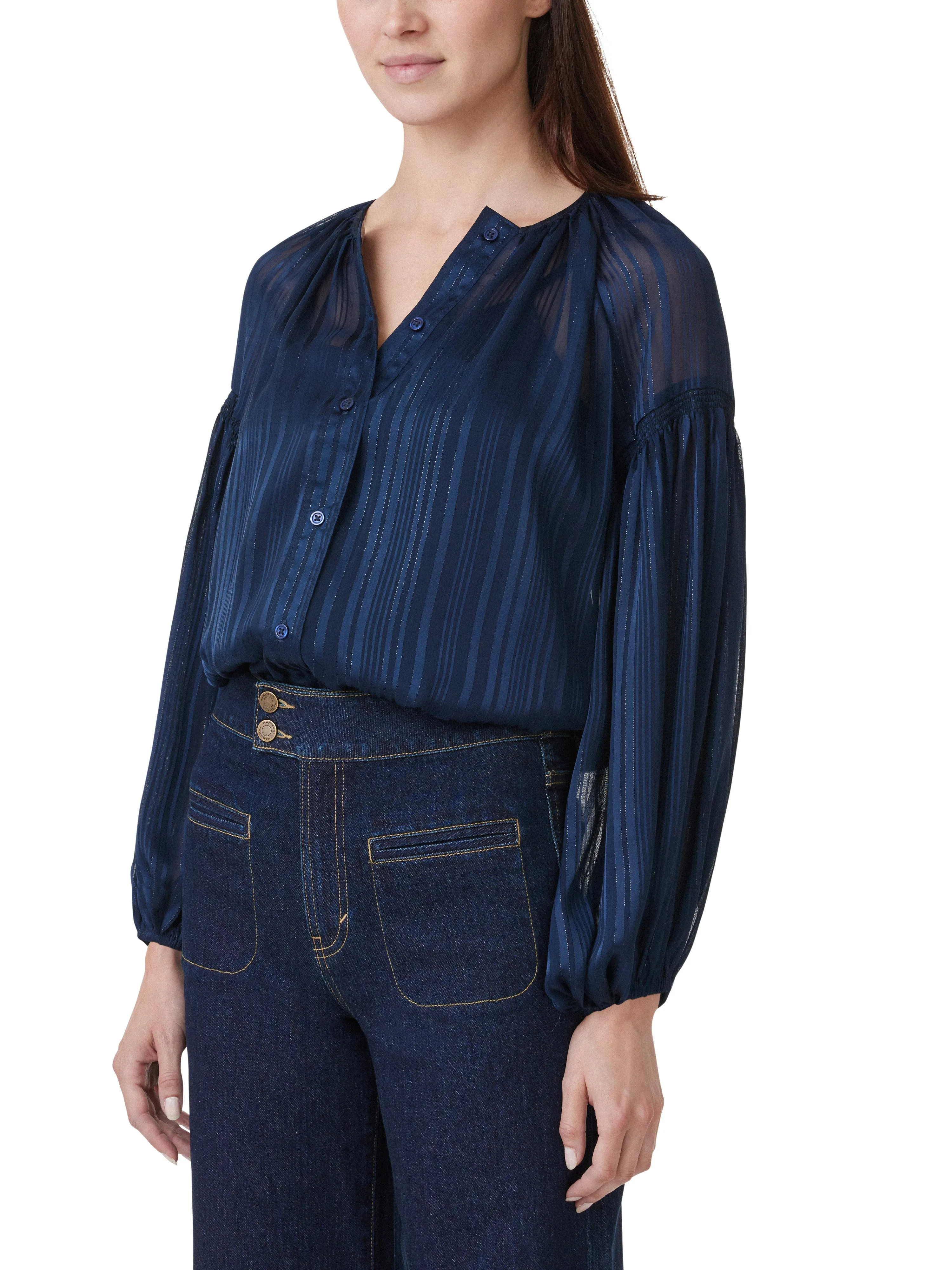 Balloon Sleeve Blouse sold by Habitual product image thumbnail 2