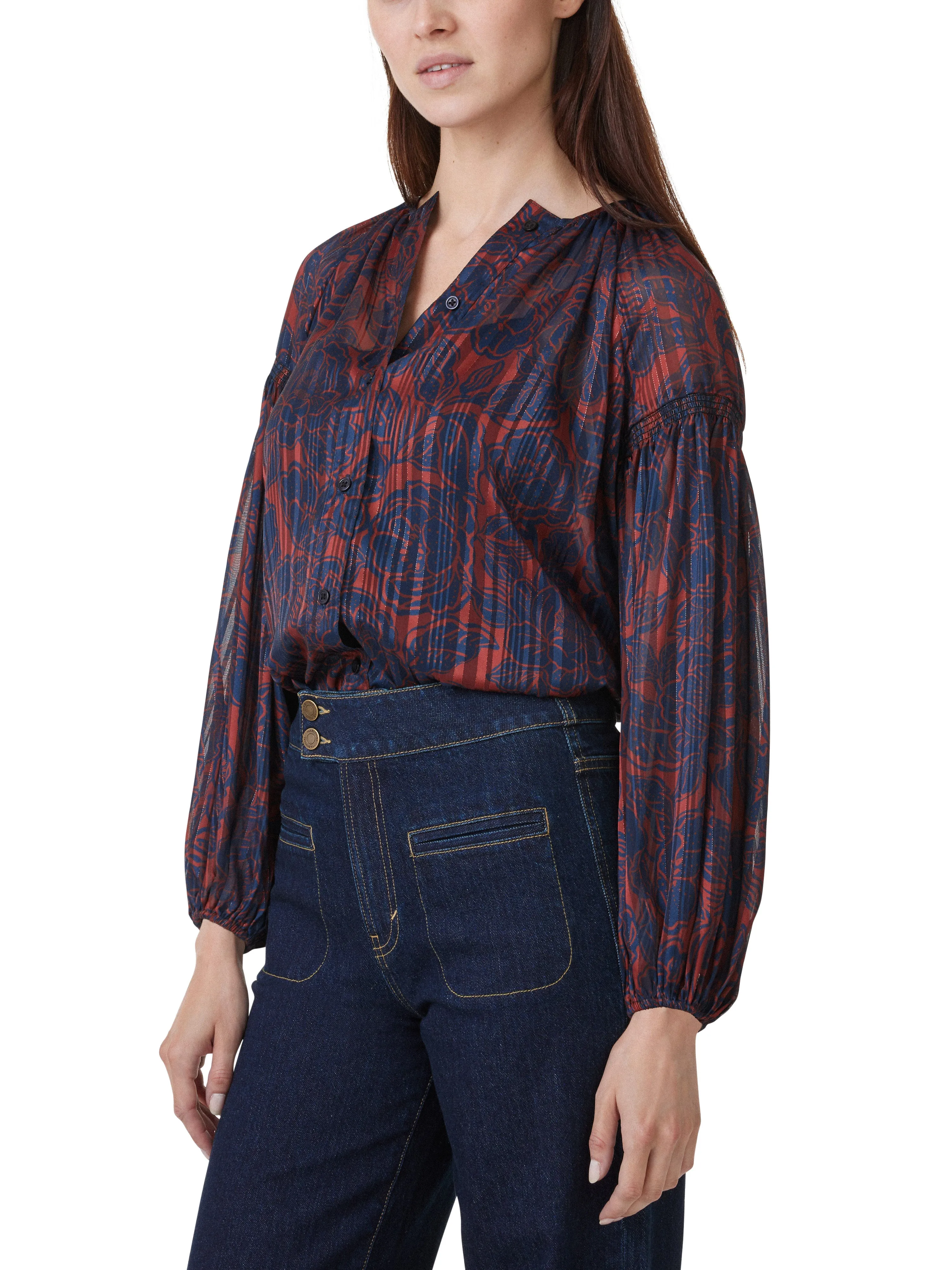 Balloon Sleeve Blouse sold by Habitual product image thumbnail 5