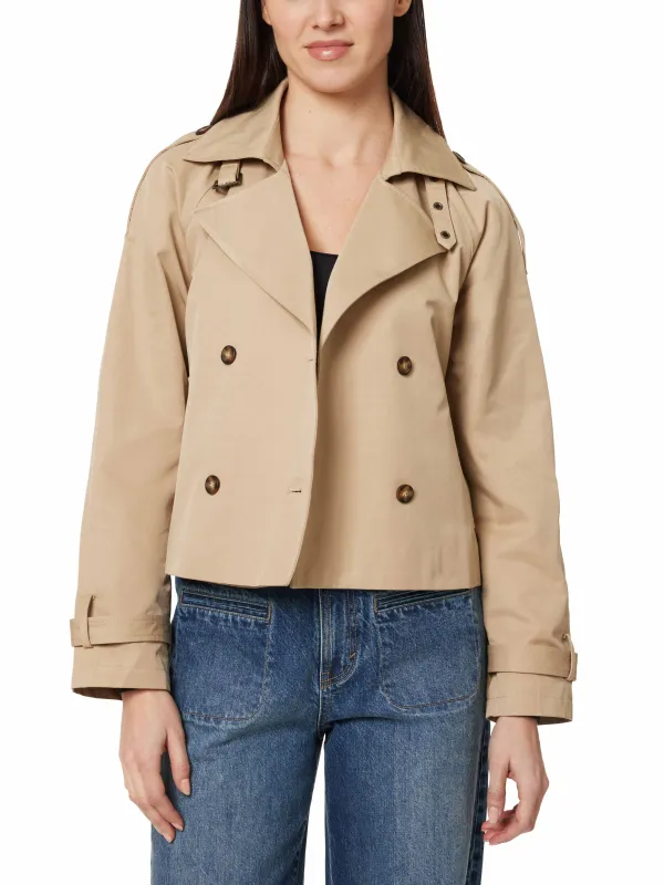 Cropped Belted Trench sold by Habitual