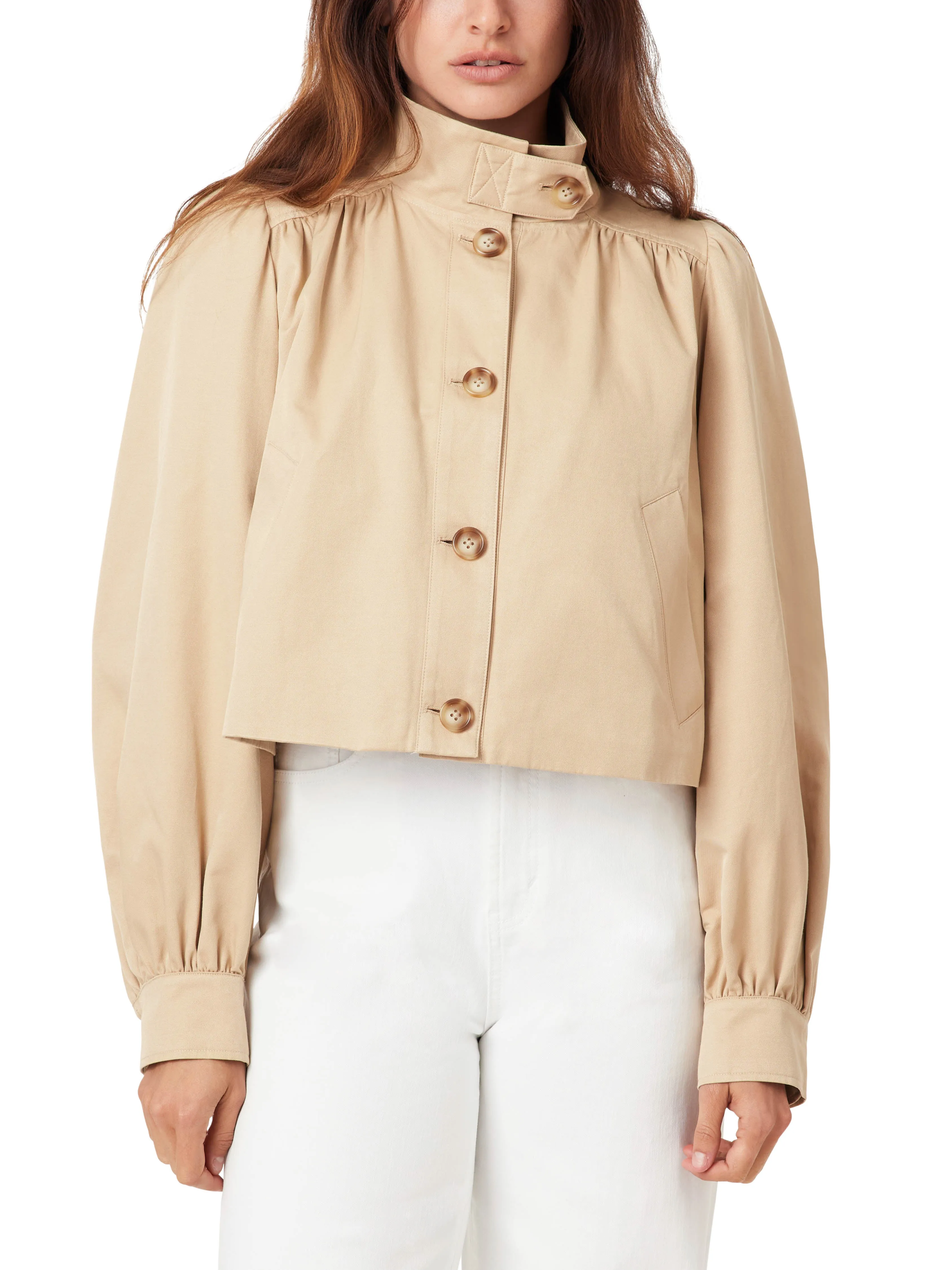 Cropped Swing Jacket sold by Habitual