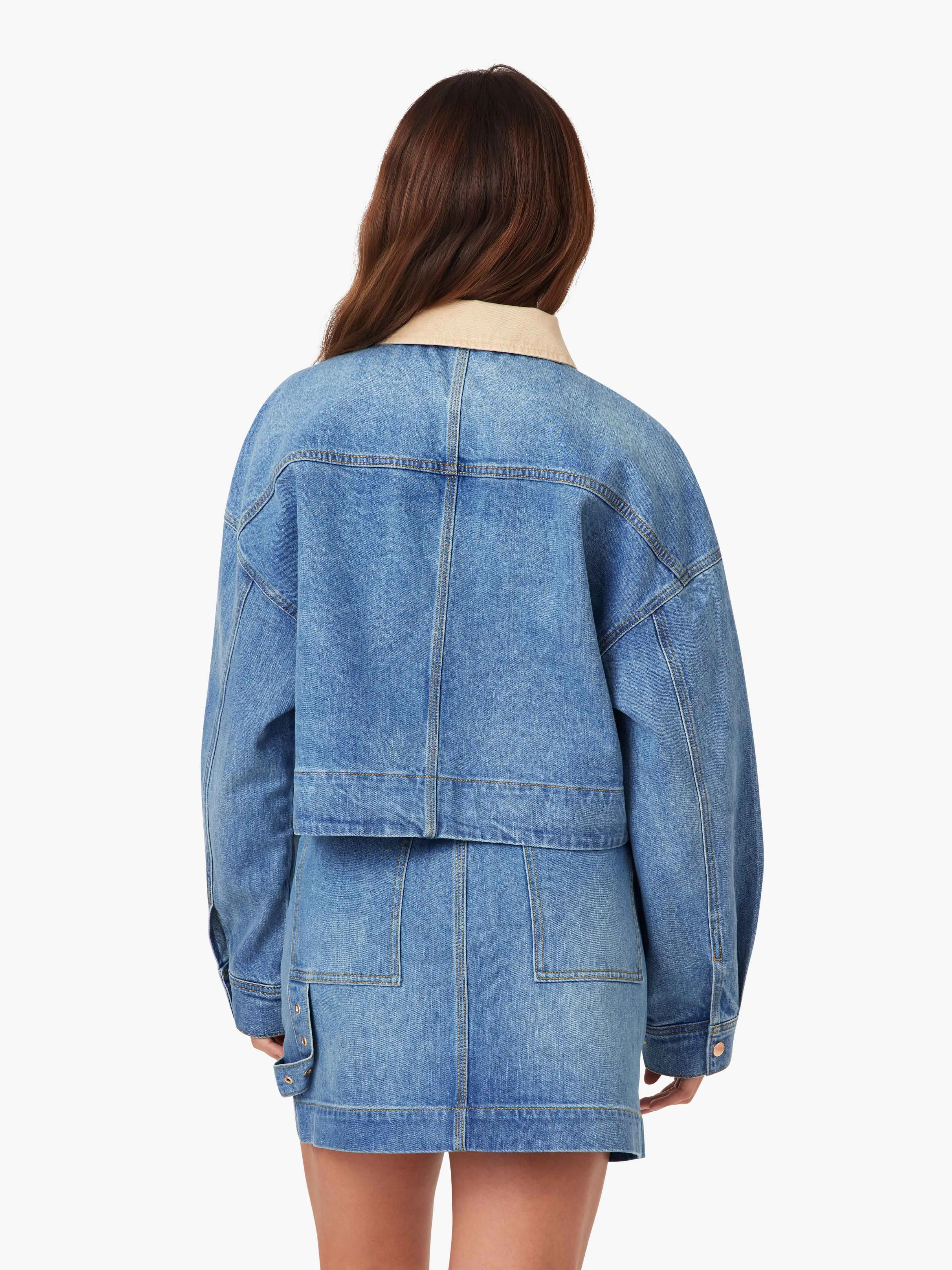 Utility Denim Jacket sold by Habitual product image thumbnail 3