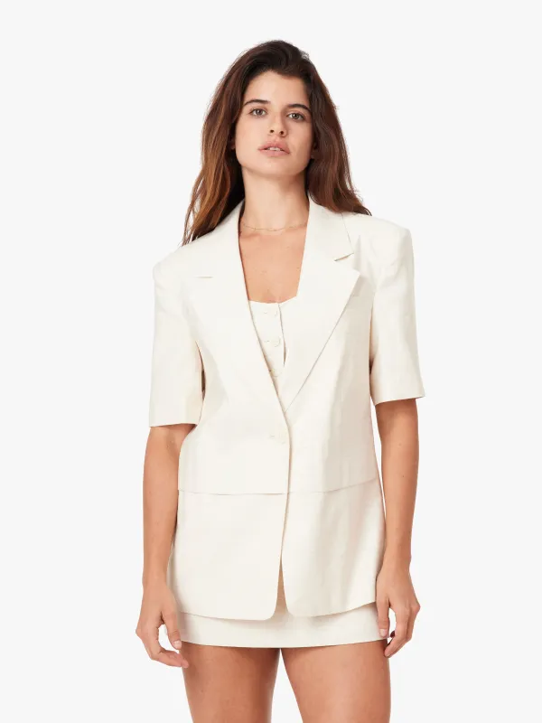 Short Sleeve Blazer made by Habitual