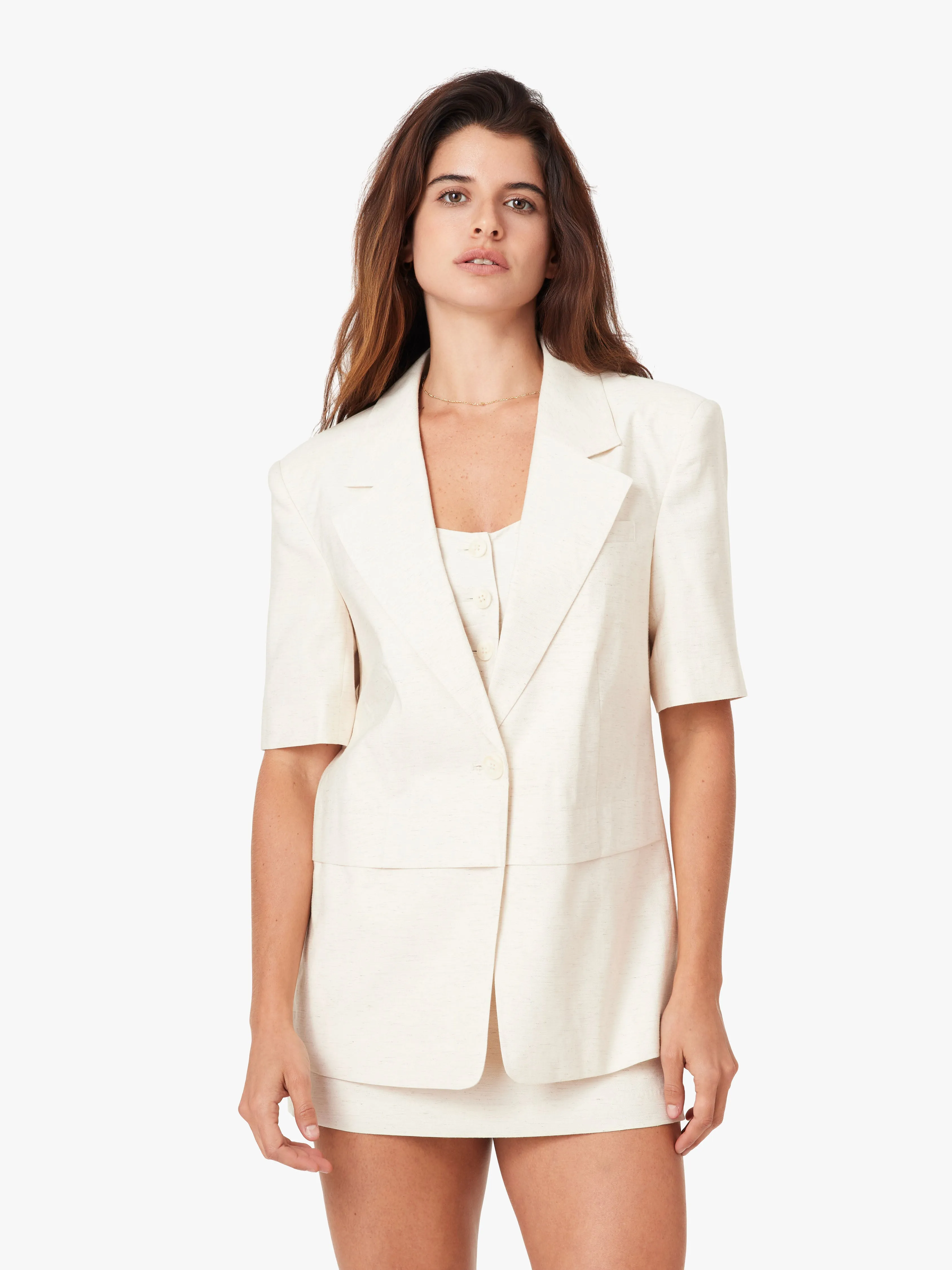 Short Sleeve Blazer sold by Habitual