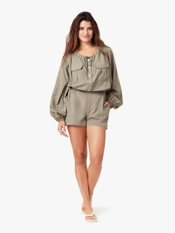 Utility Romper made by Habitual