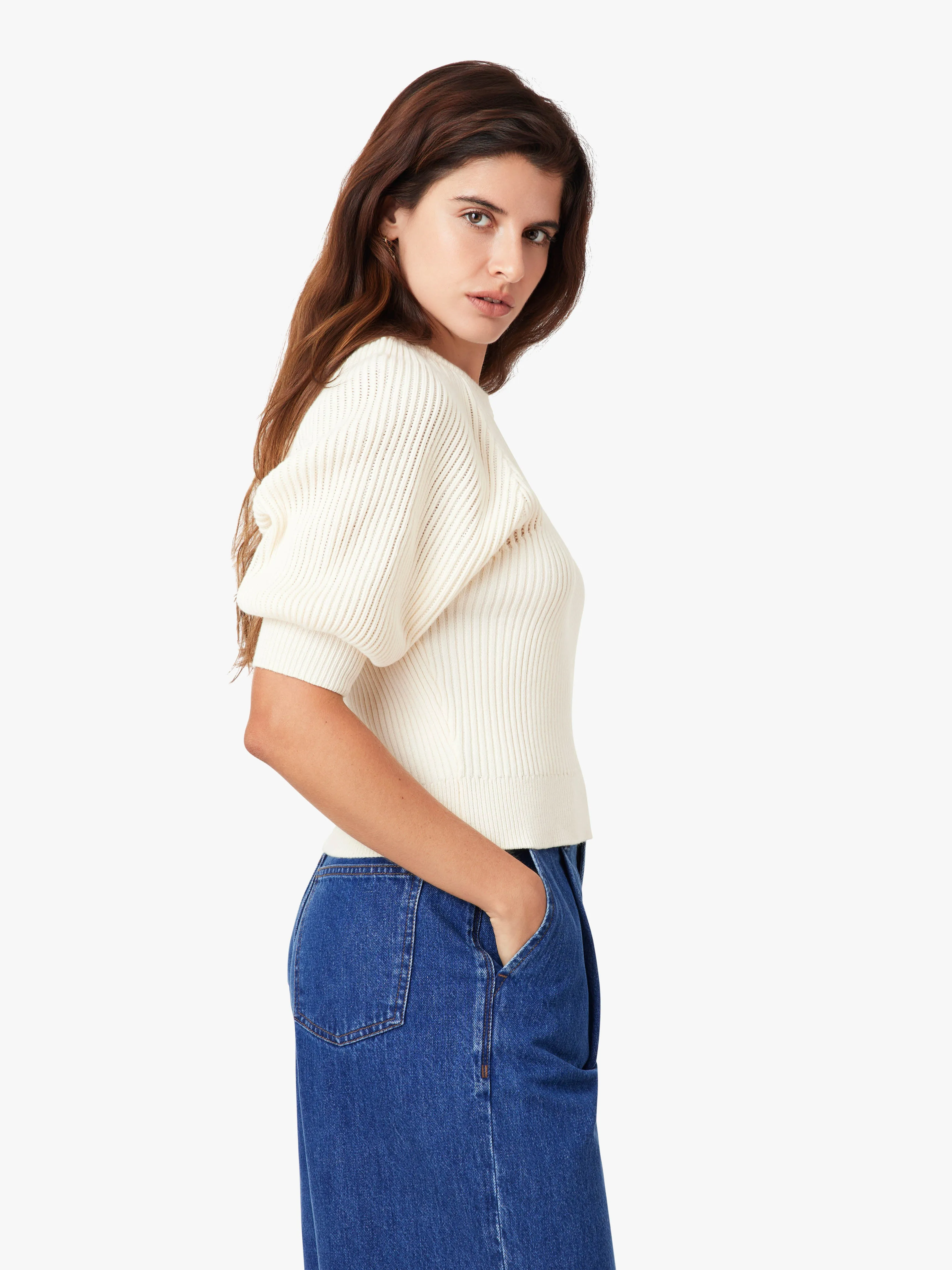 Puff Raglan Sleeve Sweater sold by Habitual product image thumbnail 2