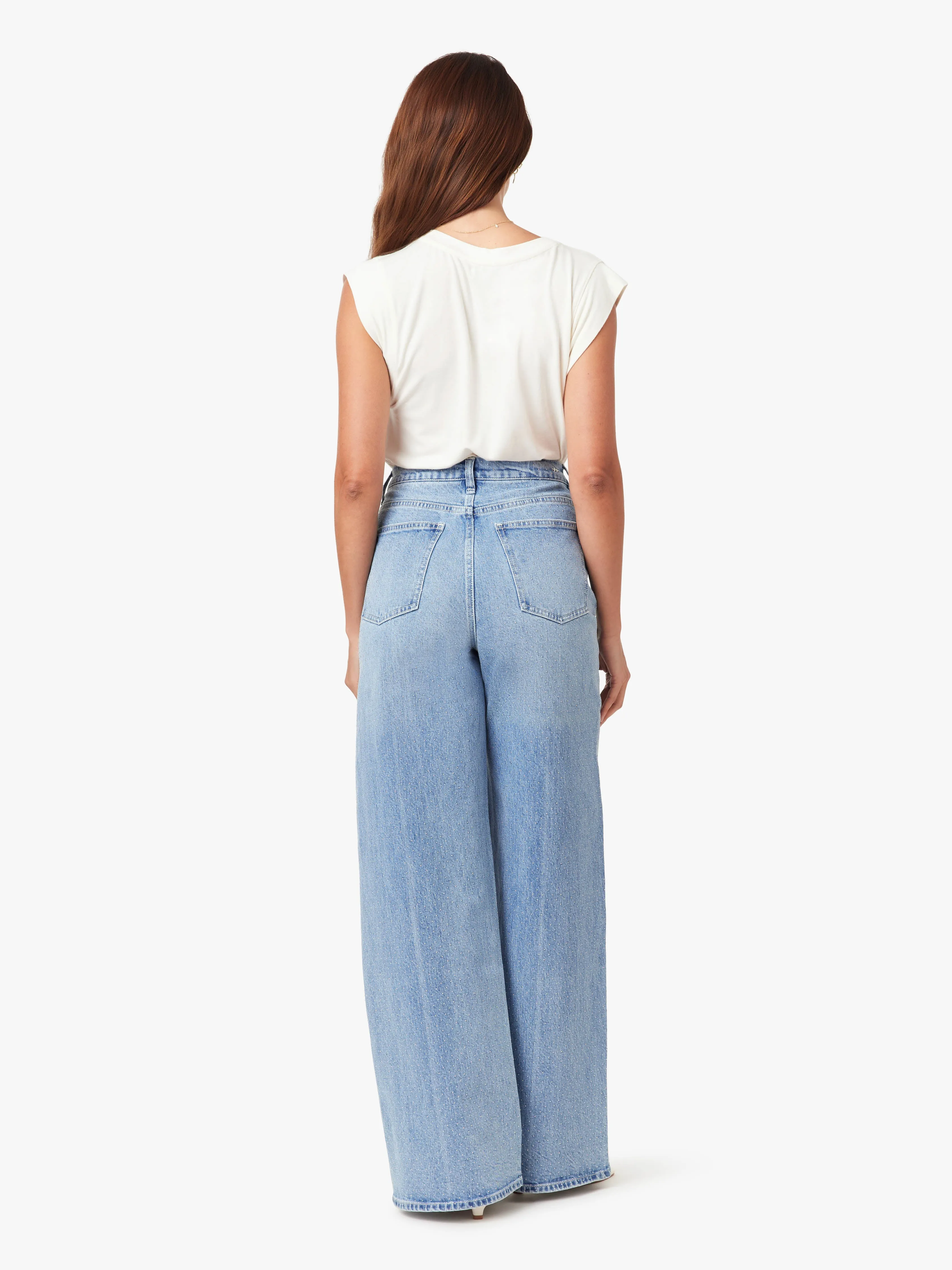 Gemma Micro Stud Wide Leg Slouch sold by Habitual product image thumbnail 3