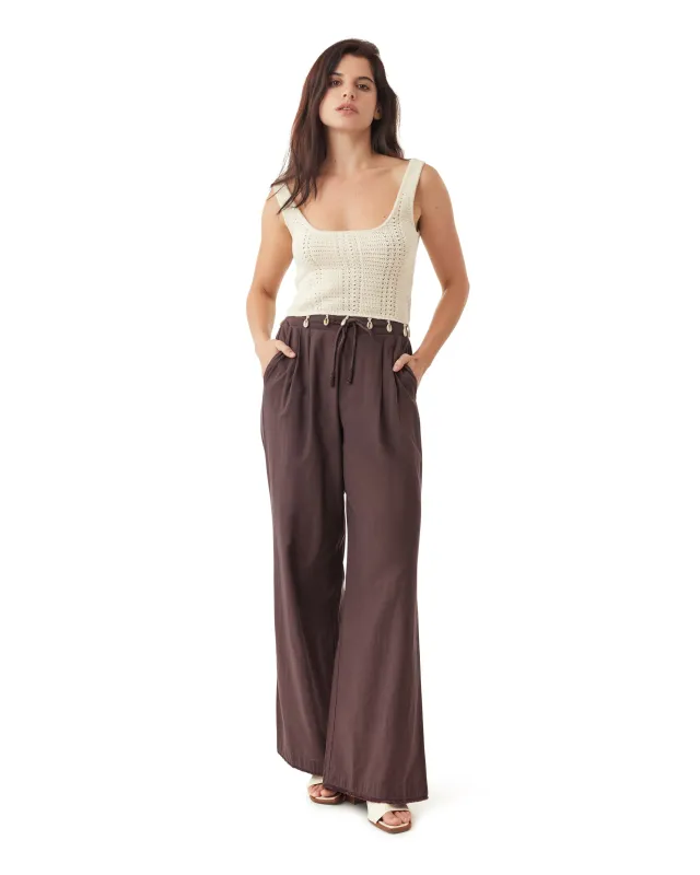 Pull On Wide Leg Pant made by Habitual