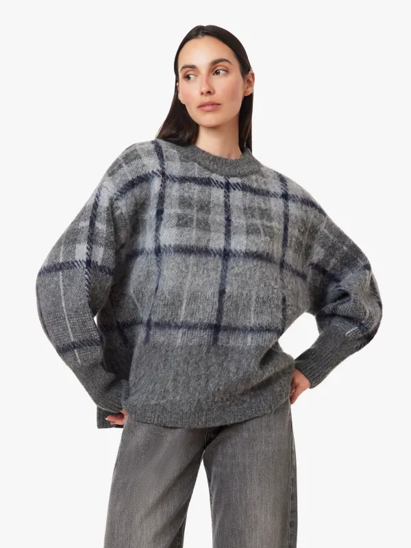 Brushed Plaid Sweater made by Habitual