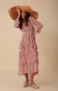 Amaya Tiered Dress sold by Hale Bob