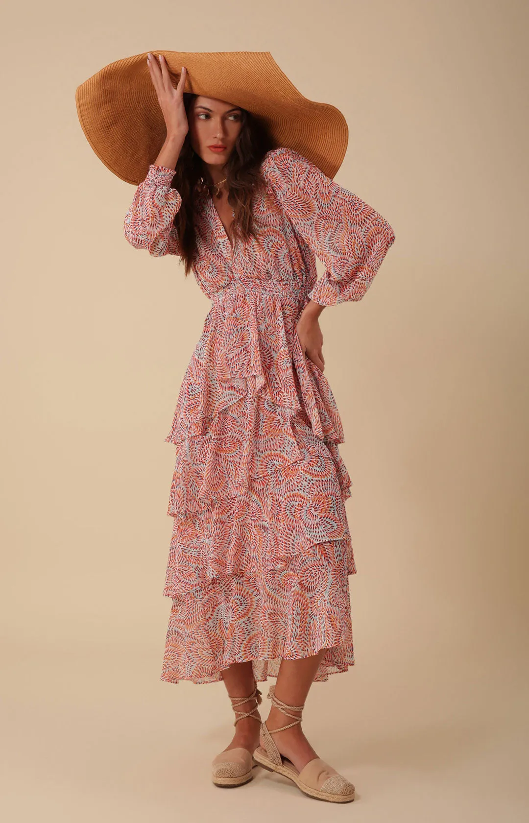 Amaya Tiered Dress sold by Hale Bob product image thumbnail 2