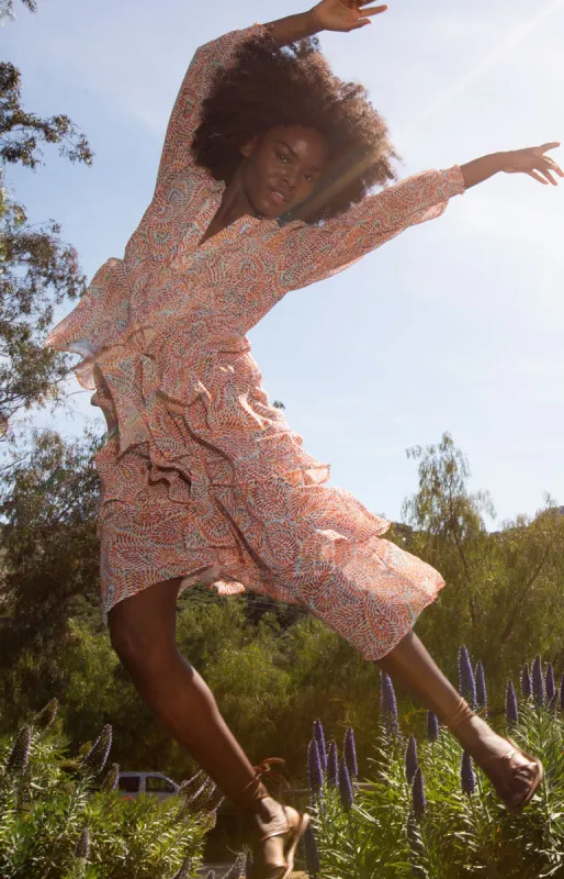 Amaya Tiered Dress sold by Hale Bob