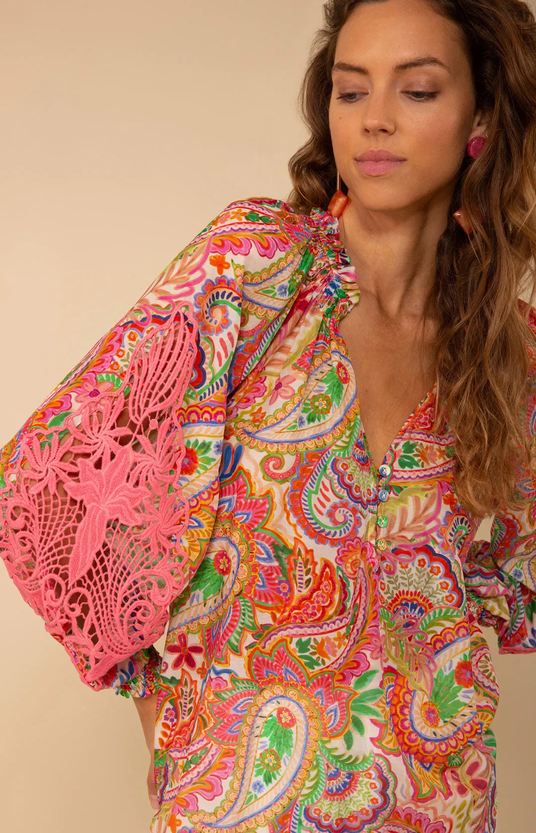 Ada Voile Top sold by Hale Bob product image thumbnail 5