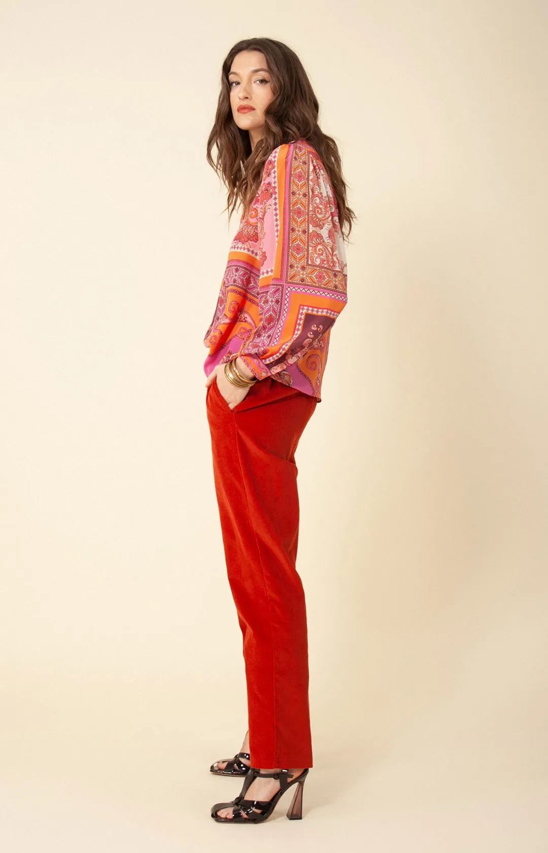 Louise Silk Top sold by Hale Bob product image thumbnail 4