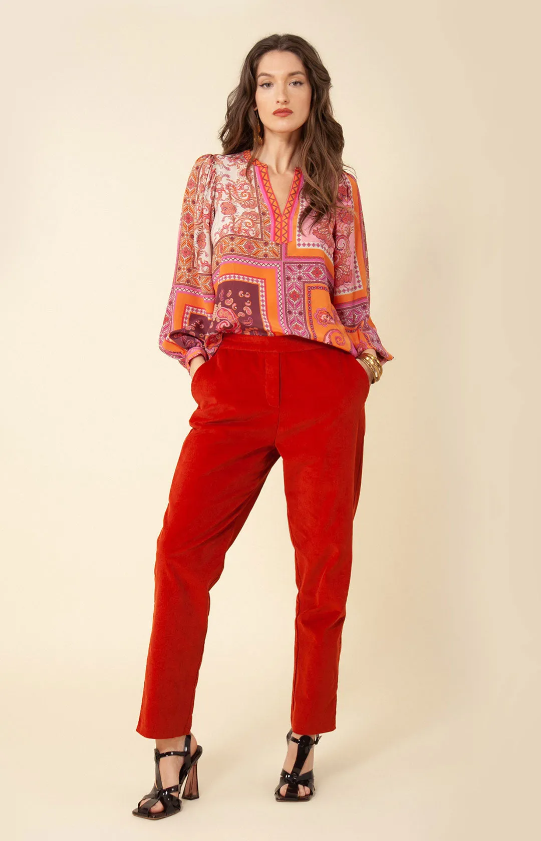 Louise Silk Top sold by Hale Bob product image thumbnail 3