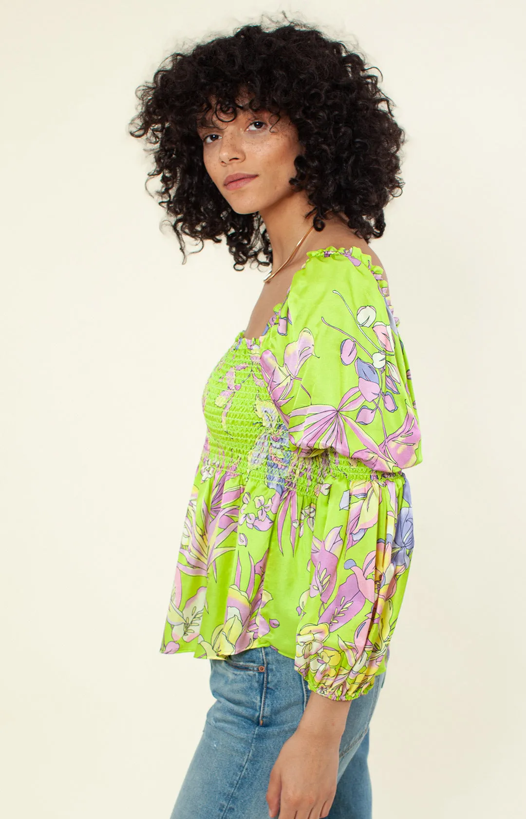 Hadia Silk Top sold by Hale Bob product image thumbnail 3
