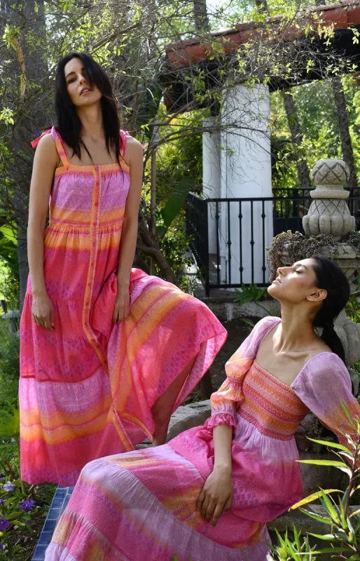Pearl Voile Maxi Dress sold by Hale Bob