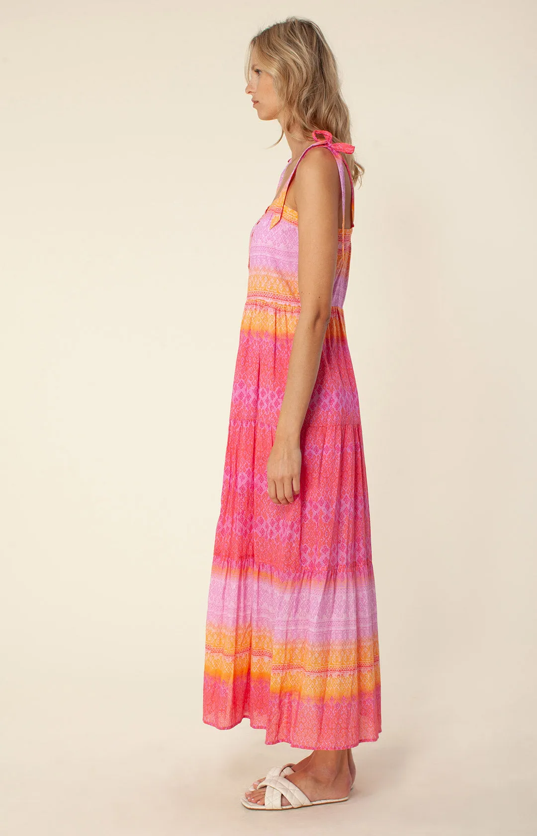 Pearl Voile Maxi Dress sold by Hale Bob product image thumbnail 5