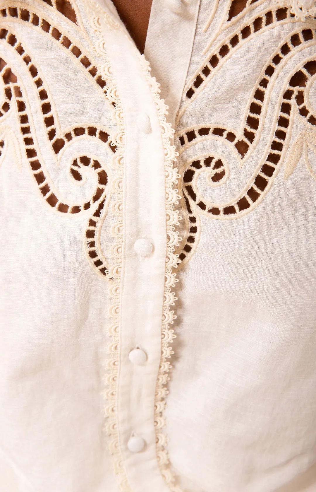 Brynlee Linen Top sold by Hale Bob product image thumbnail 4