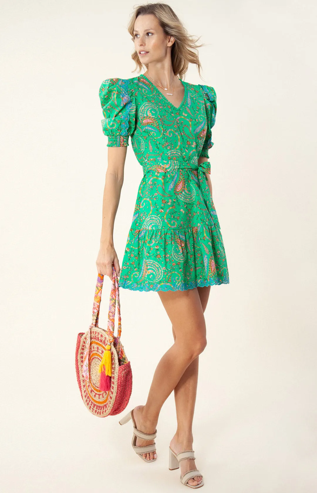 Elaina Poplin Dress sold by Hale Bob product image thumbnail 3