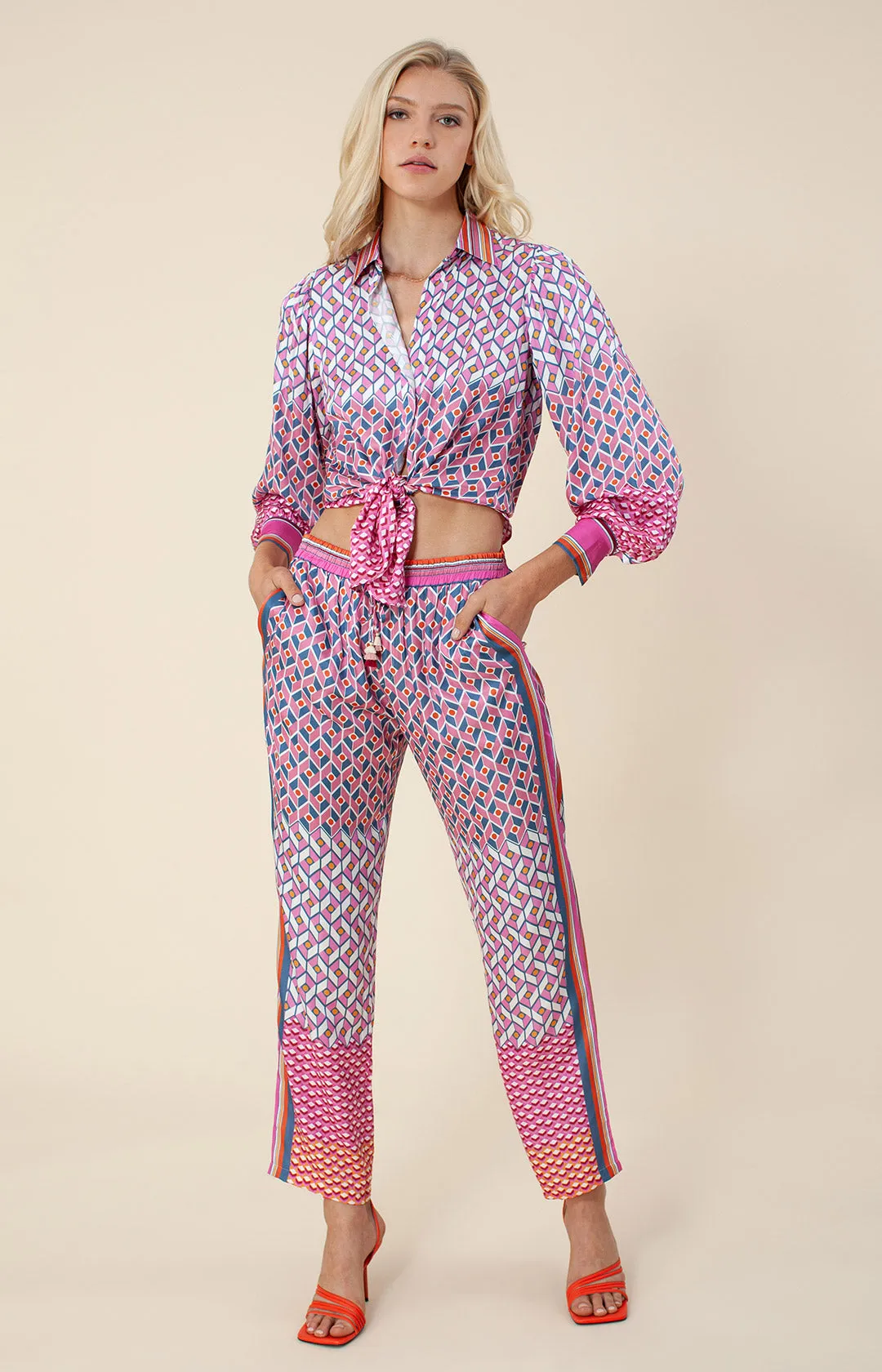 Garine Silk Pants sold by Hale Bob product image thumbnail 5