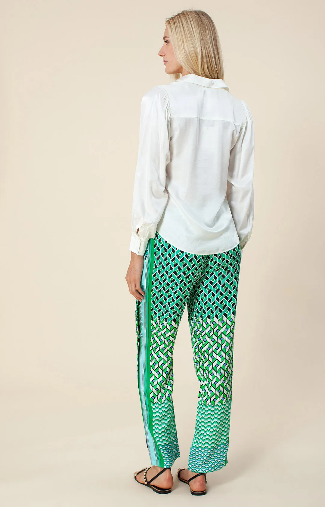 Garine Silk Pants sold by Hale Bob product image thumbnail 2